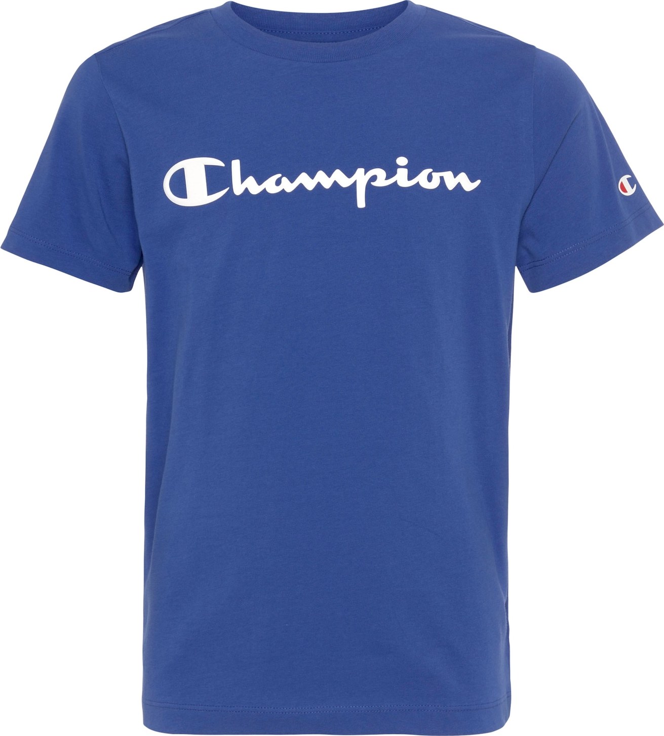 Champion Authentic Athletic Apparel Tričko modrá / bílá