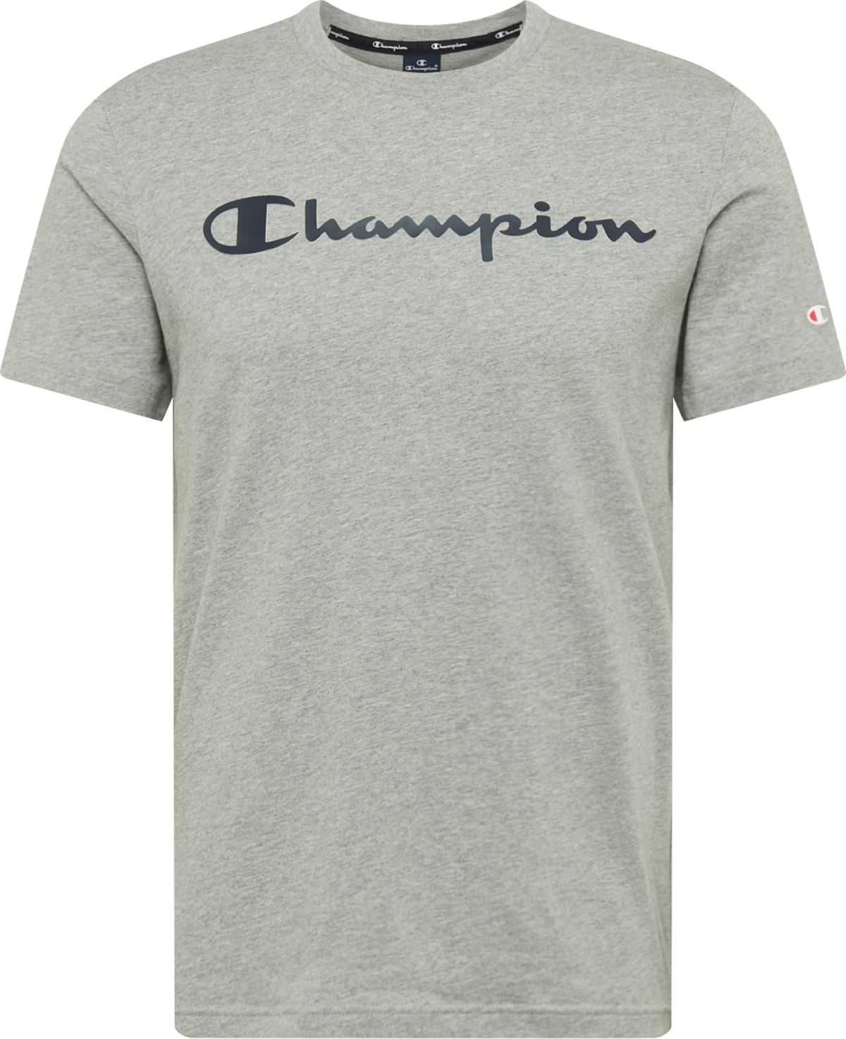 Champion Authentic Athletic Apparel Tričko námořnická modř / šedá