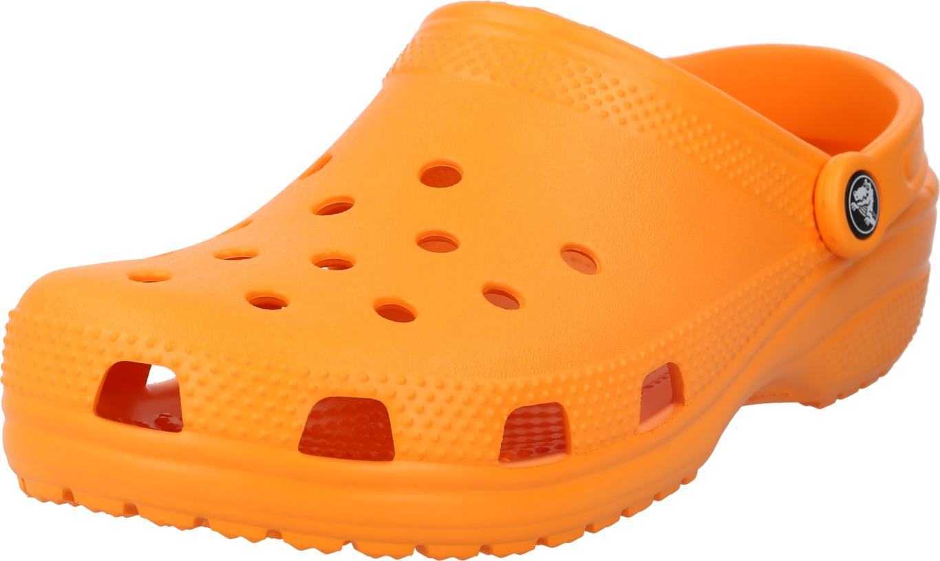 Crocs Pantofle oranžová