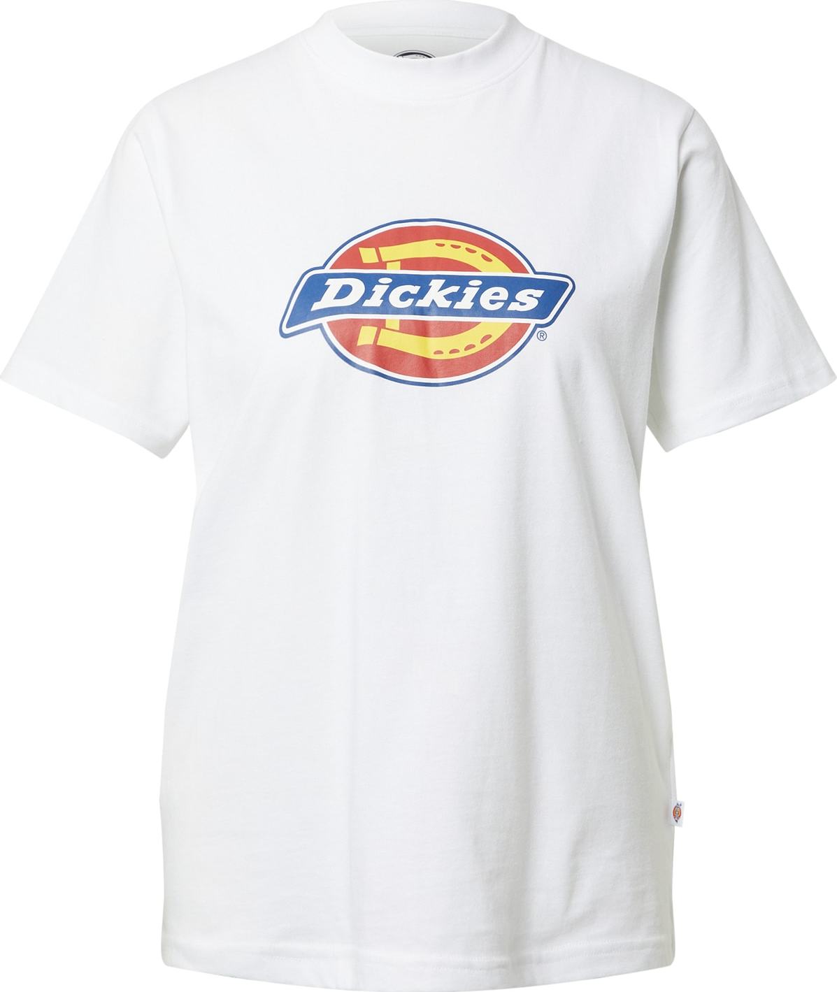 DICKIES Tričko modrá / žlutá / červená / bílá