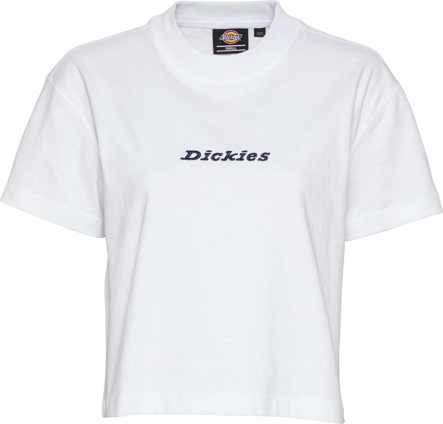 DICKIES Tričko 'Loretto' námořnická modř / bílá