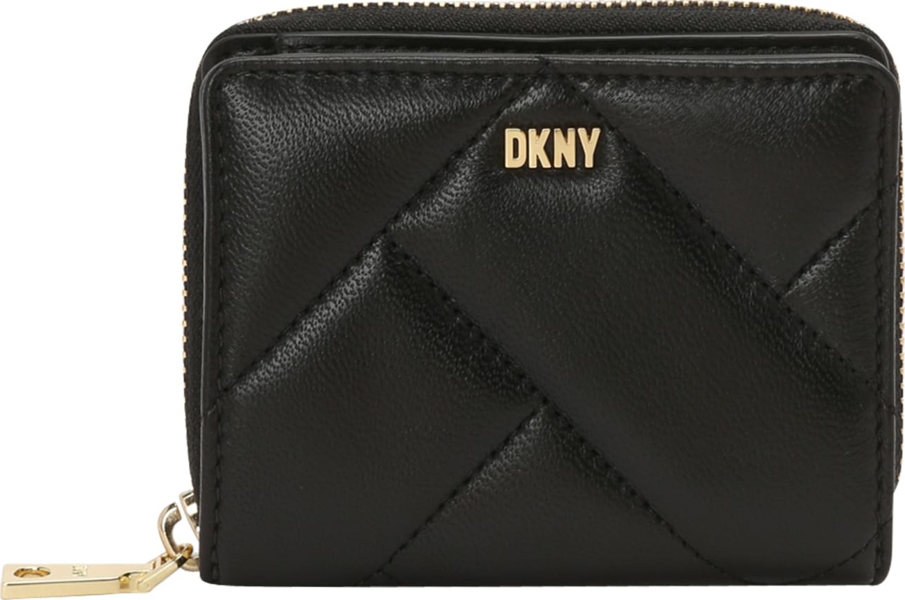 DKNY Peněženka 'Sidney' zlatá / černá