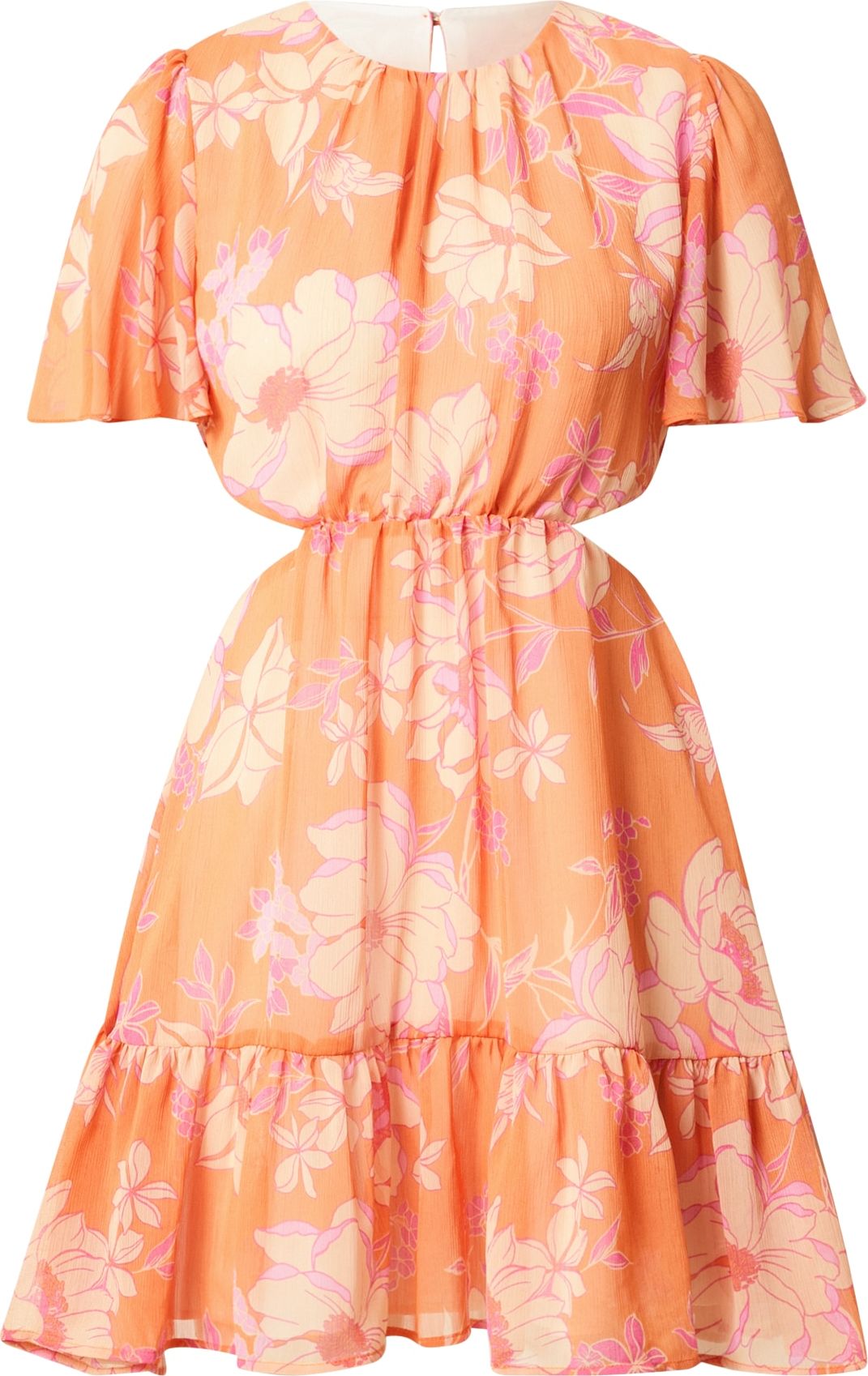 Dorothy Perkins Letní šaty béžová / oranžová / pink