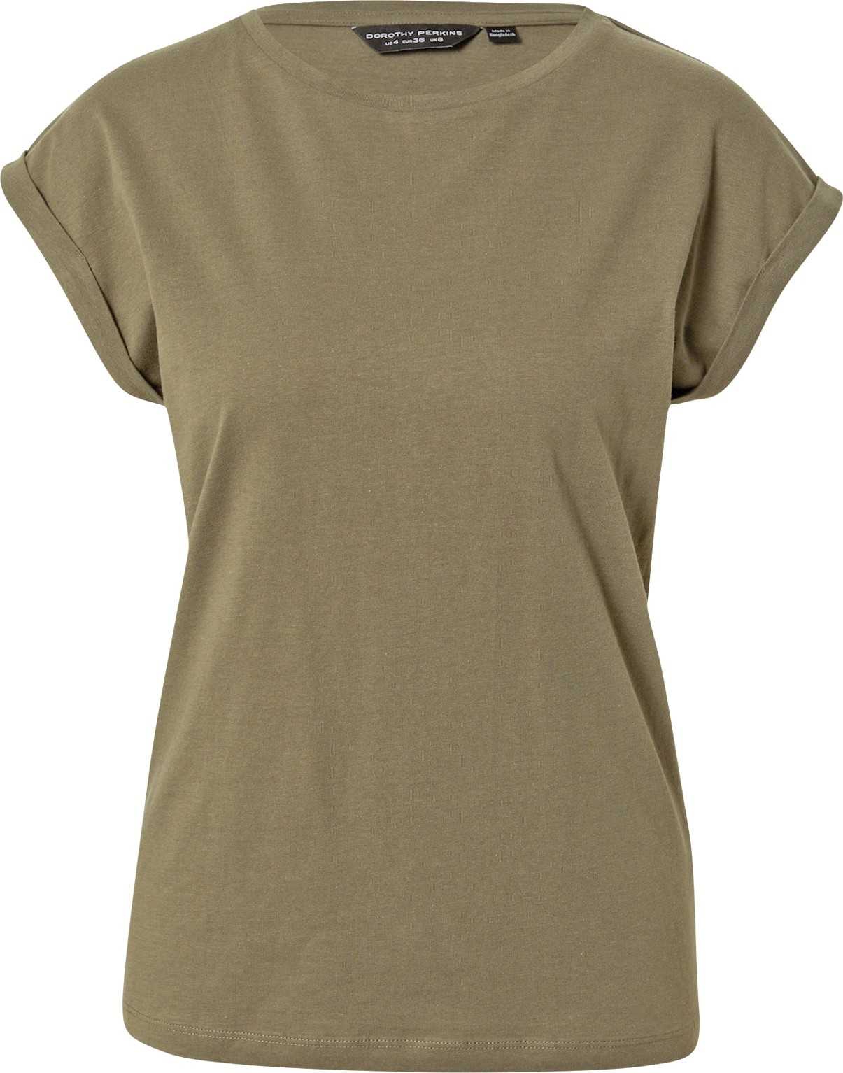 Dorothy Perkins Tričko khaki