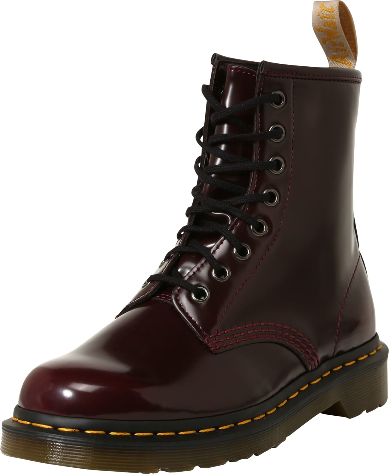 Dr. Martens Šněrovací boty burgundská červeň