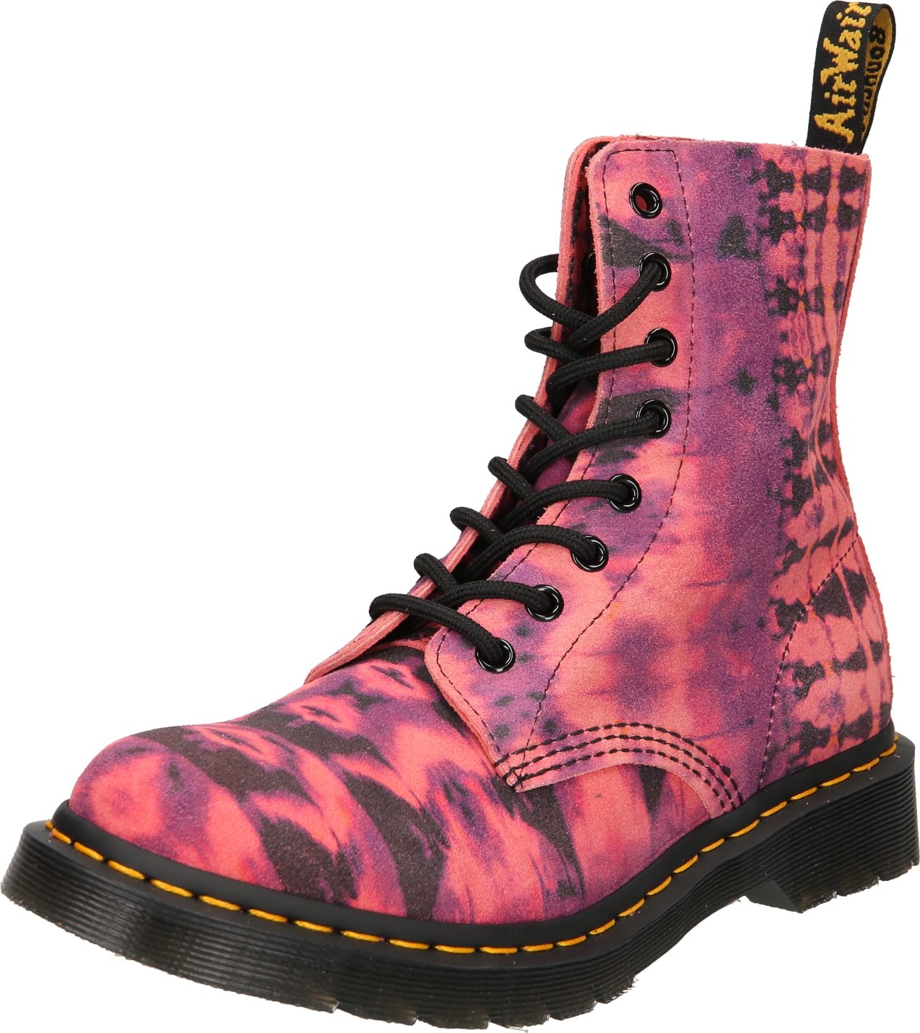 Dr. Martens Šněrovací kozačky '1460' fialová / mix barev