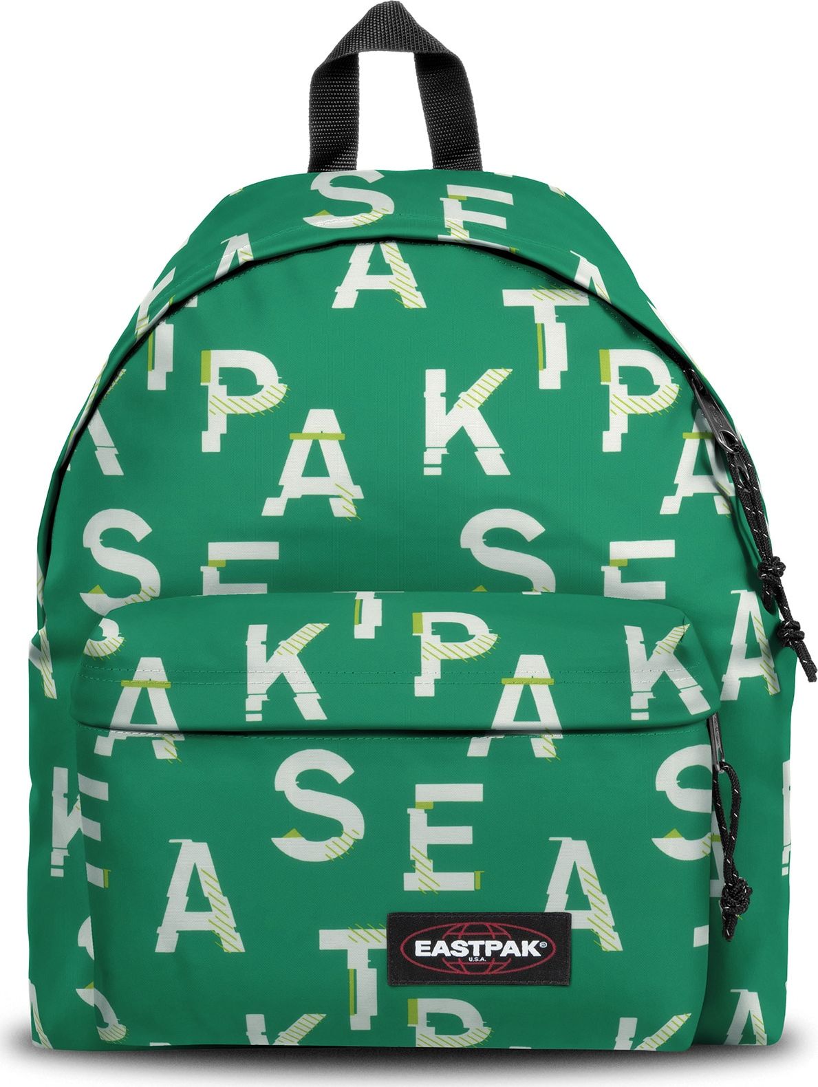 EASTPAK Batoh zelená / bílá