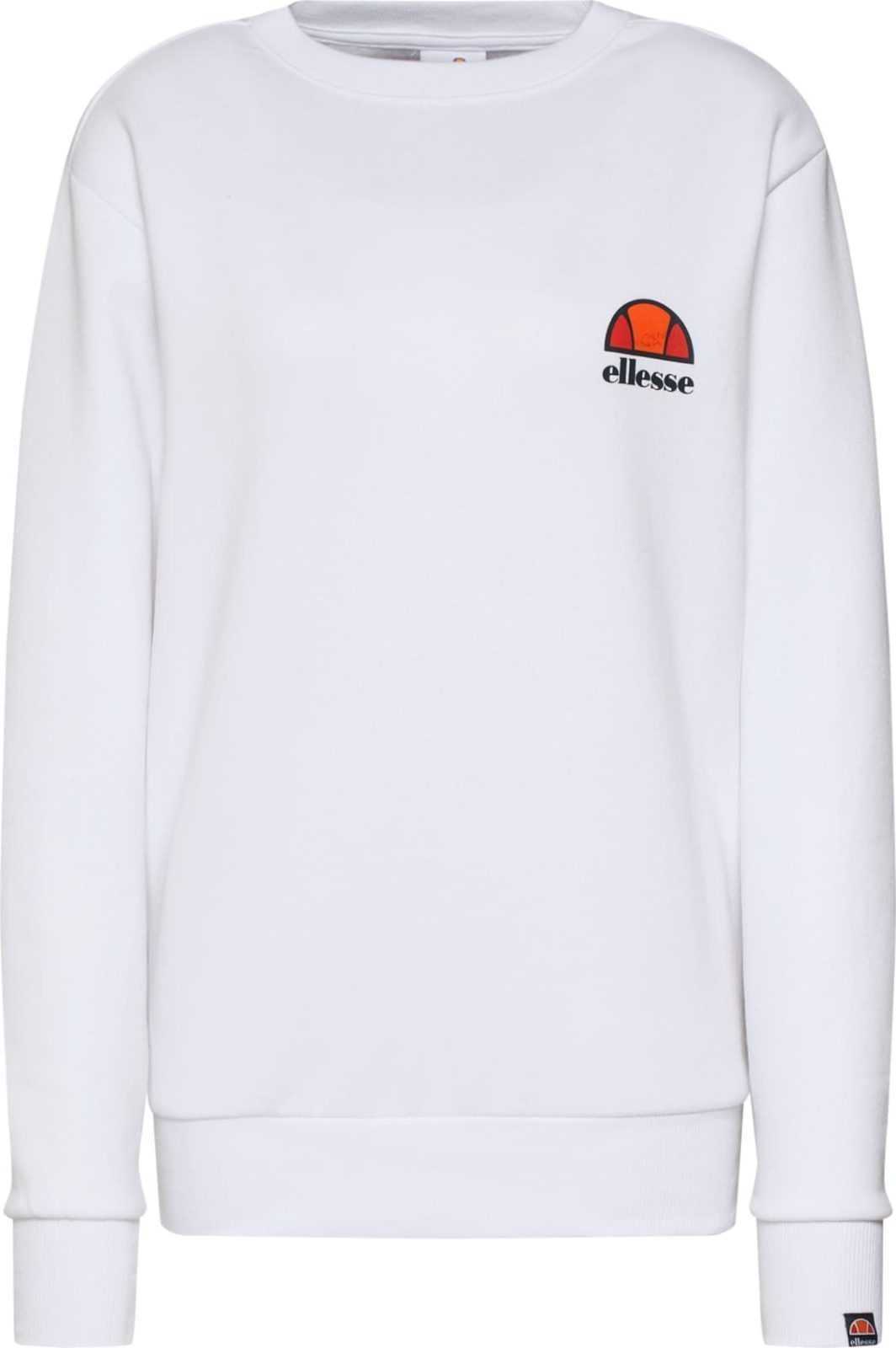 ELLESSE Mikina 'Haverford' oranžová / červená / černá / bílá