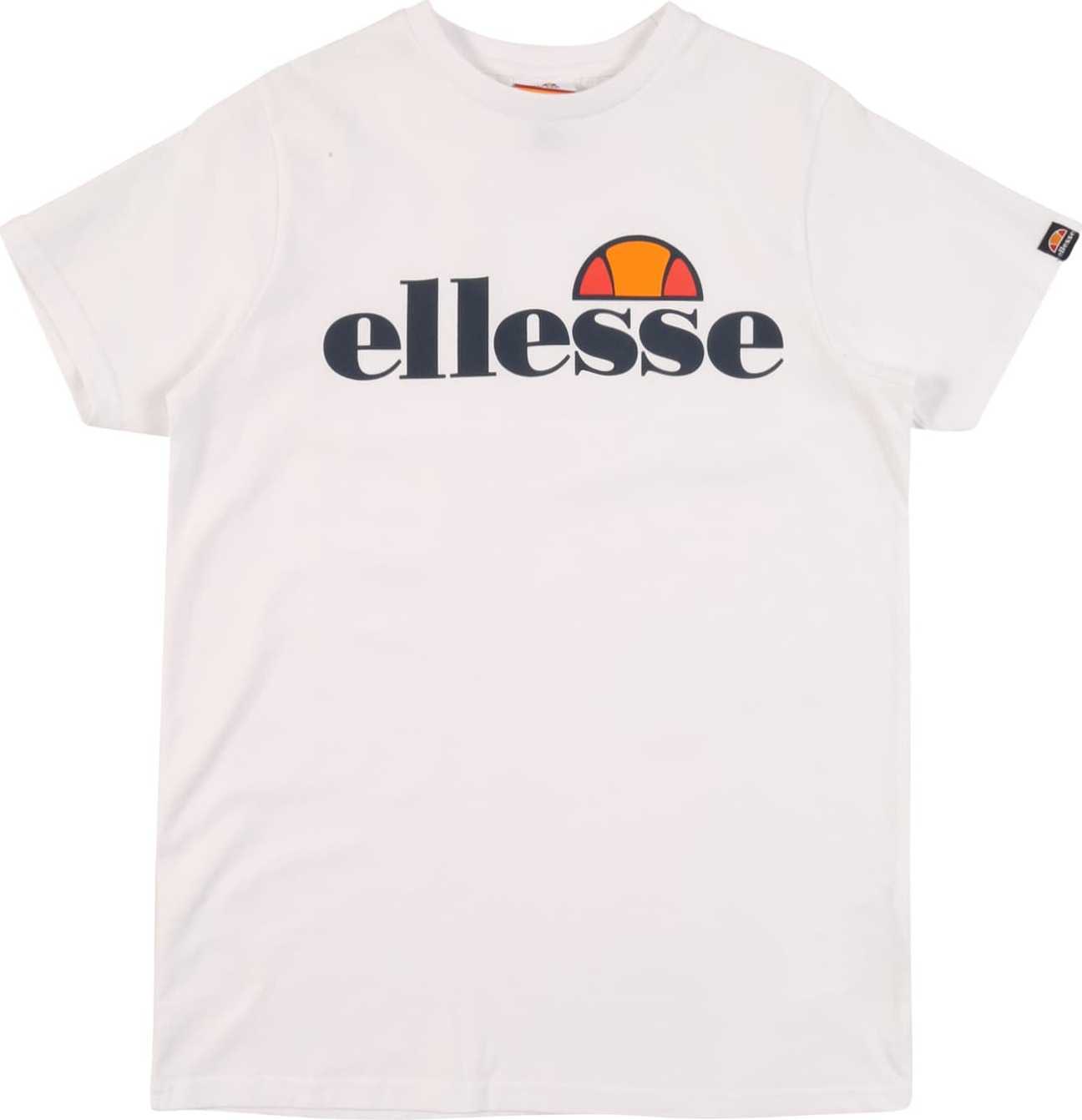 ELLESSE Tričko 'Jena' námořnická modř / korálová / grenadina / bílá