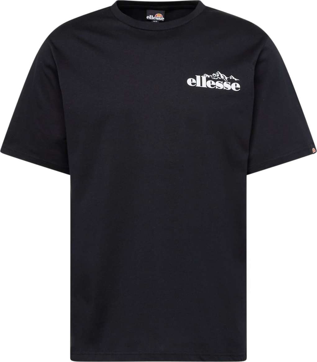 ELLESSE Tričko 'Lumlock' černá / bílá