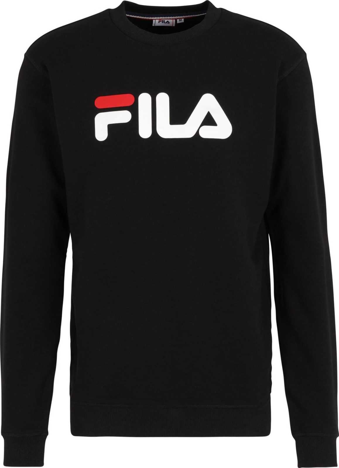 FILA Sportovní mikina 'BARBIAN' červená / černá / bílá