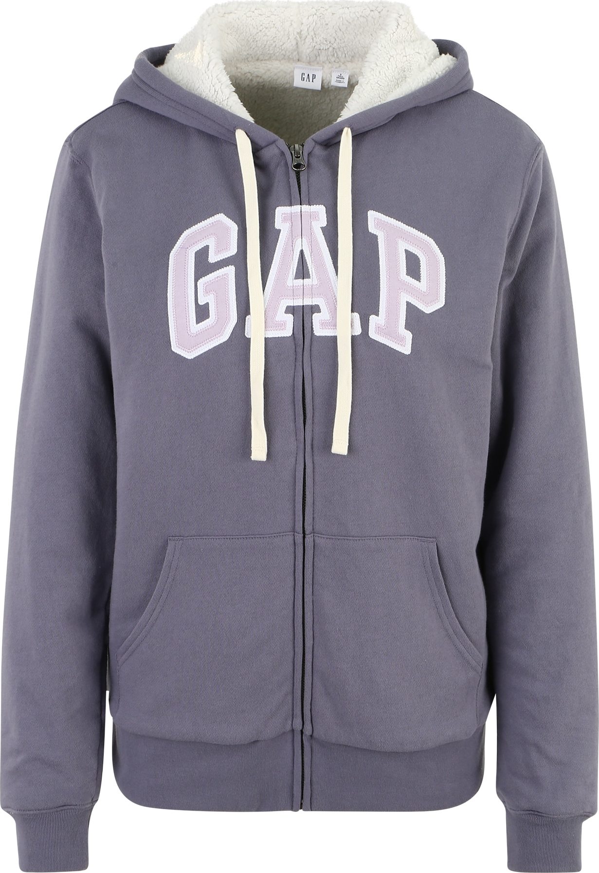 Gap Tall Mikina šedá / růžová / offwhite