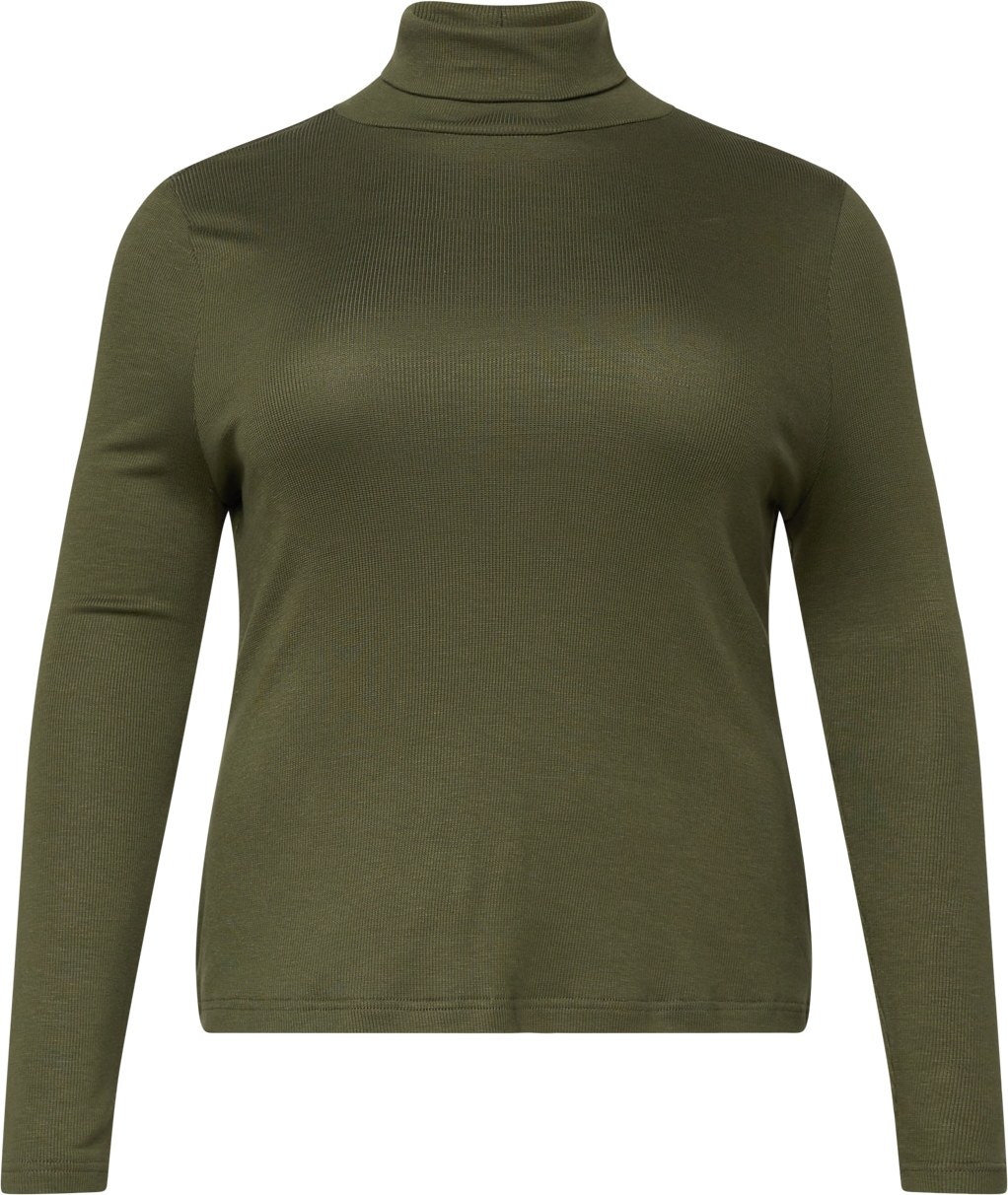 Guido Maria Kretschmer Curvy Collection Tričko 'Saskia' khaki