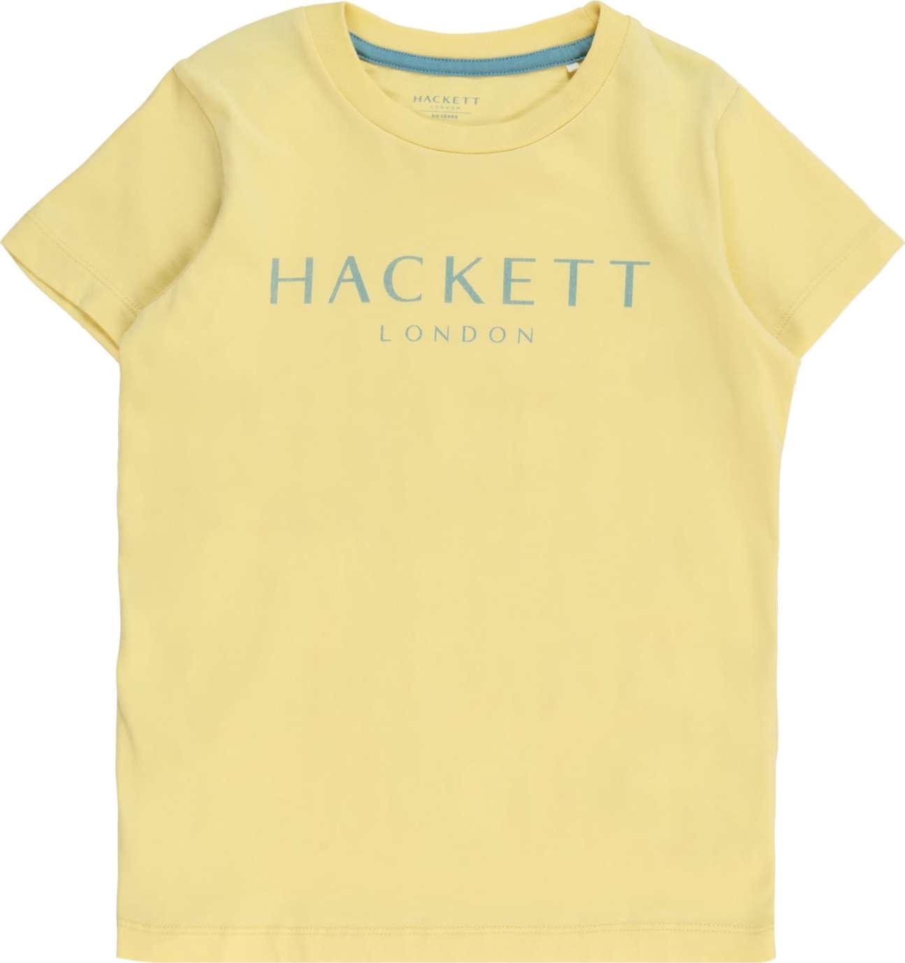 Hackett London Tričko světle žlutá / nefritová