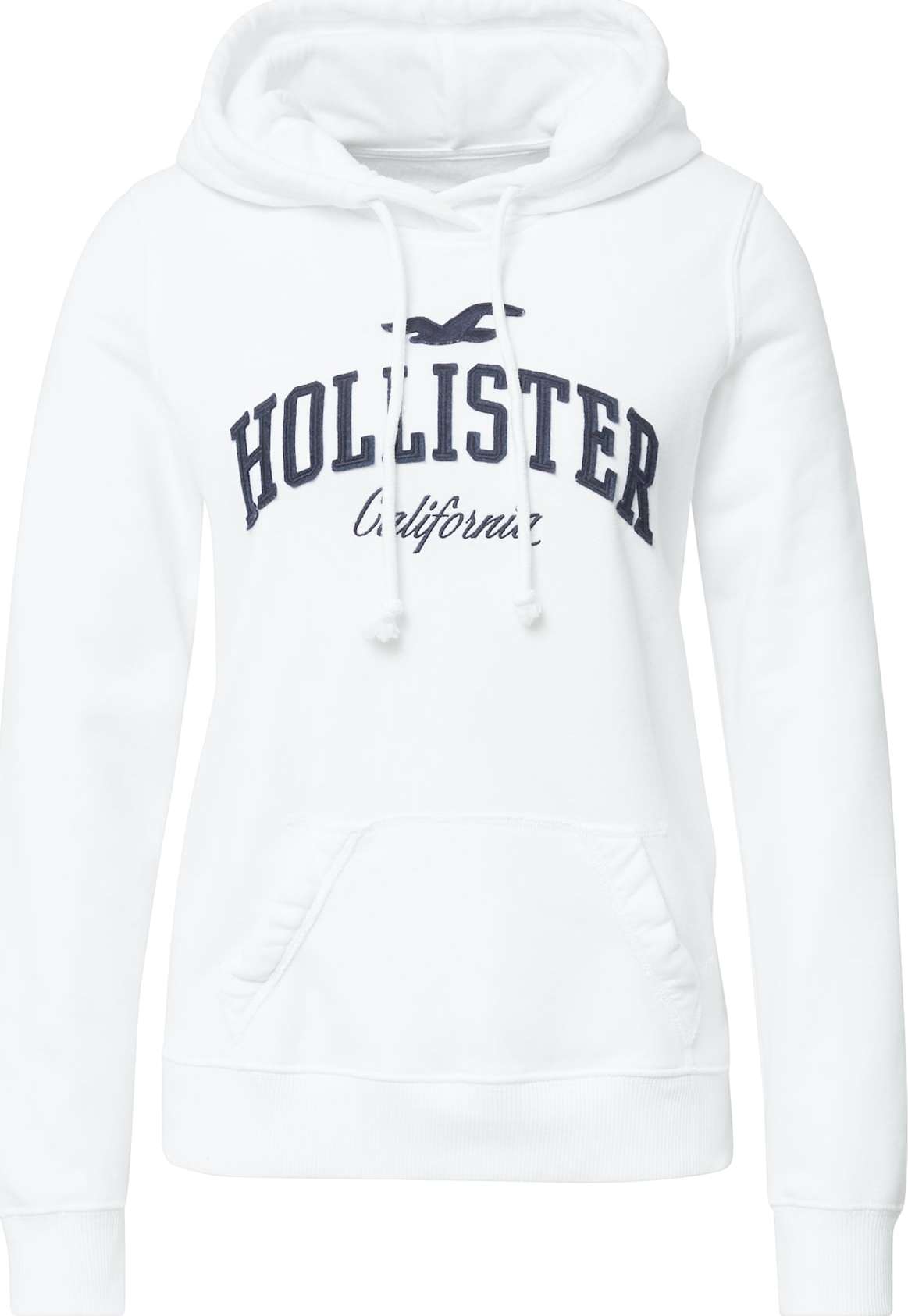 HOLLISTER Mikina námořnická modř / bílá