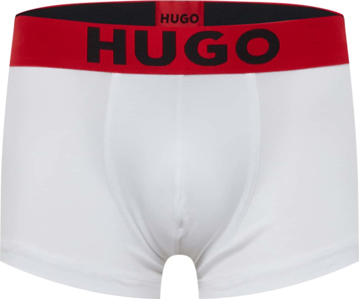 HUGO Boxerky červená / černá / bílá