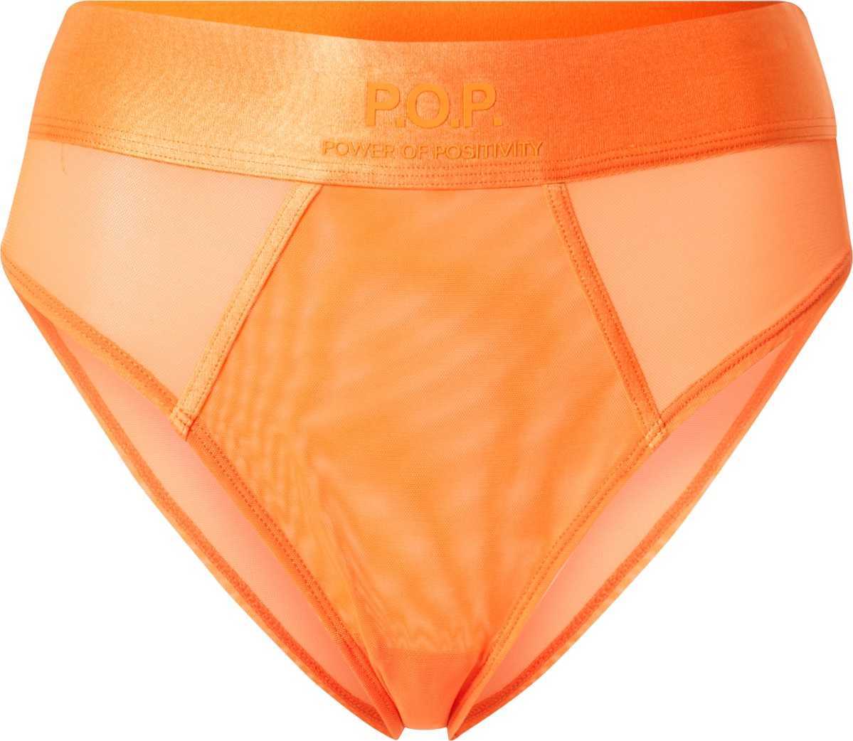 Hunkemöller Kalhotky tmavě oranžová