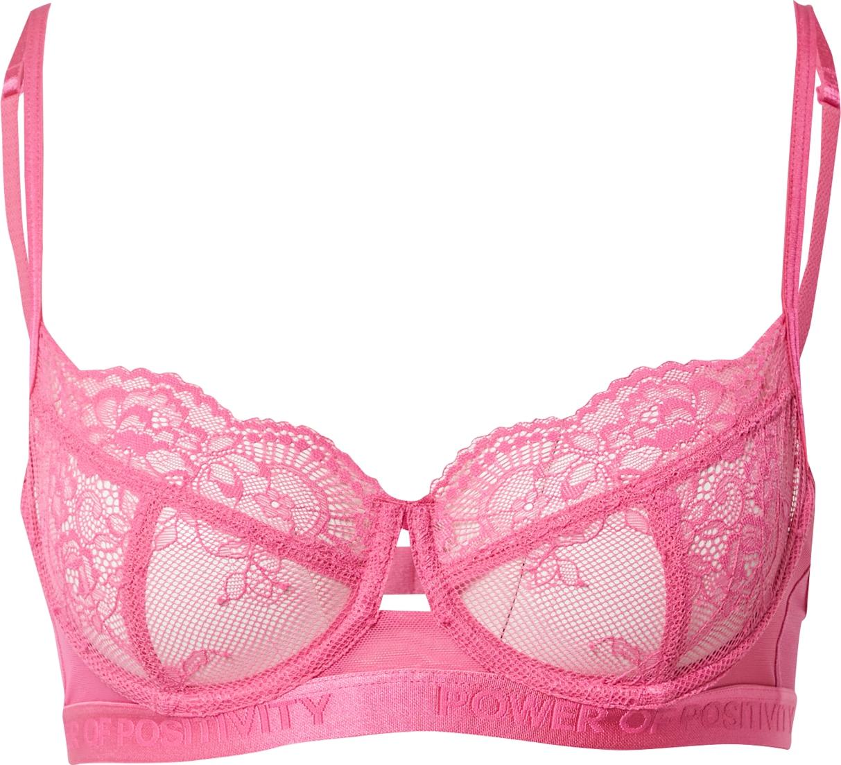 Hunkemöller Podprsenka 'Honey' fuchsiová