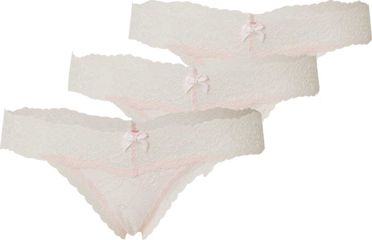 Hunkemöller Tanga pastelově růžová