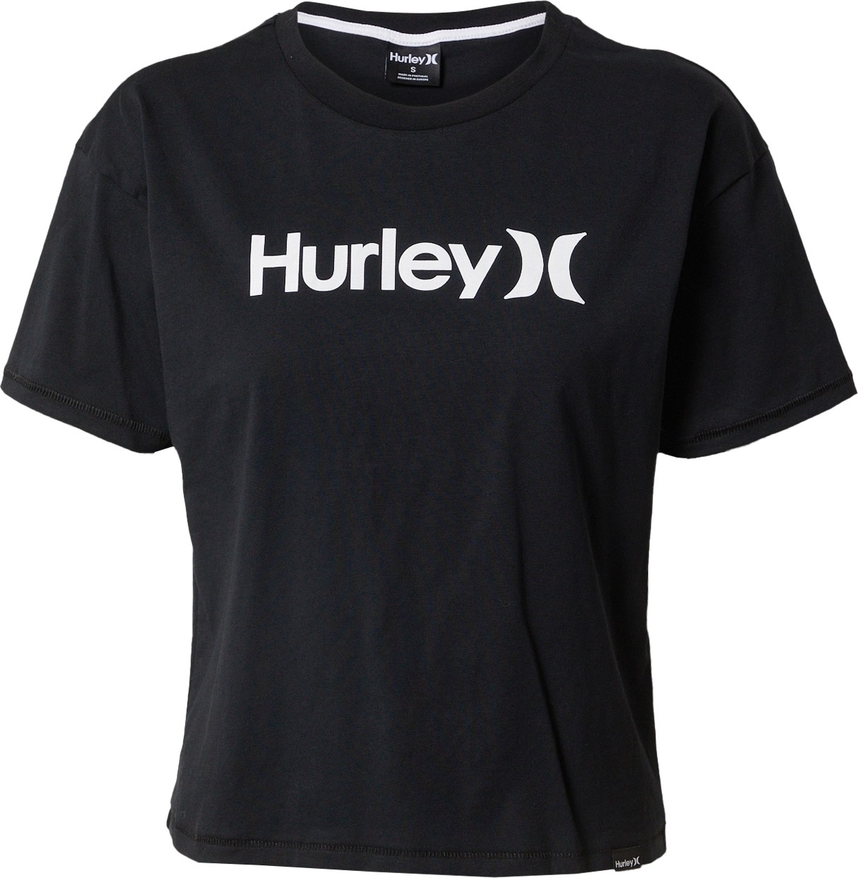 Hurley Funkční tričko černá / bílá