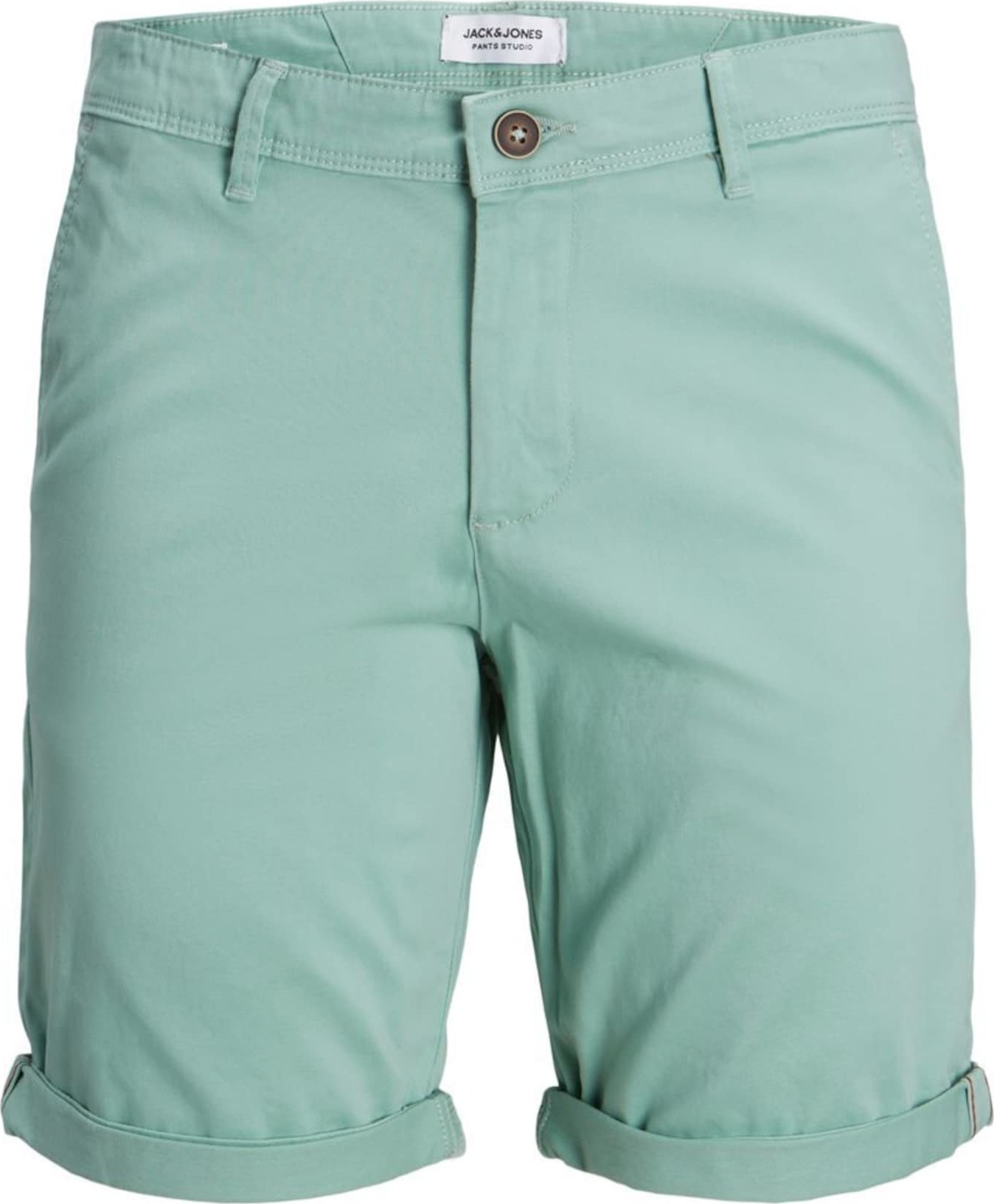 JACK & JONES Chino kalhoty zelená