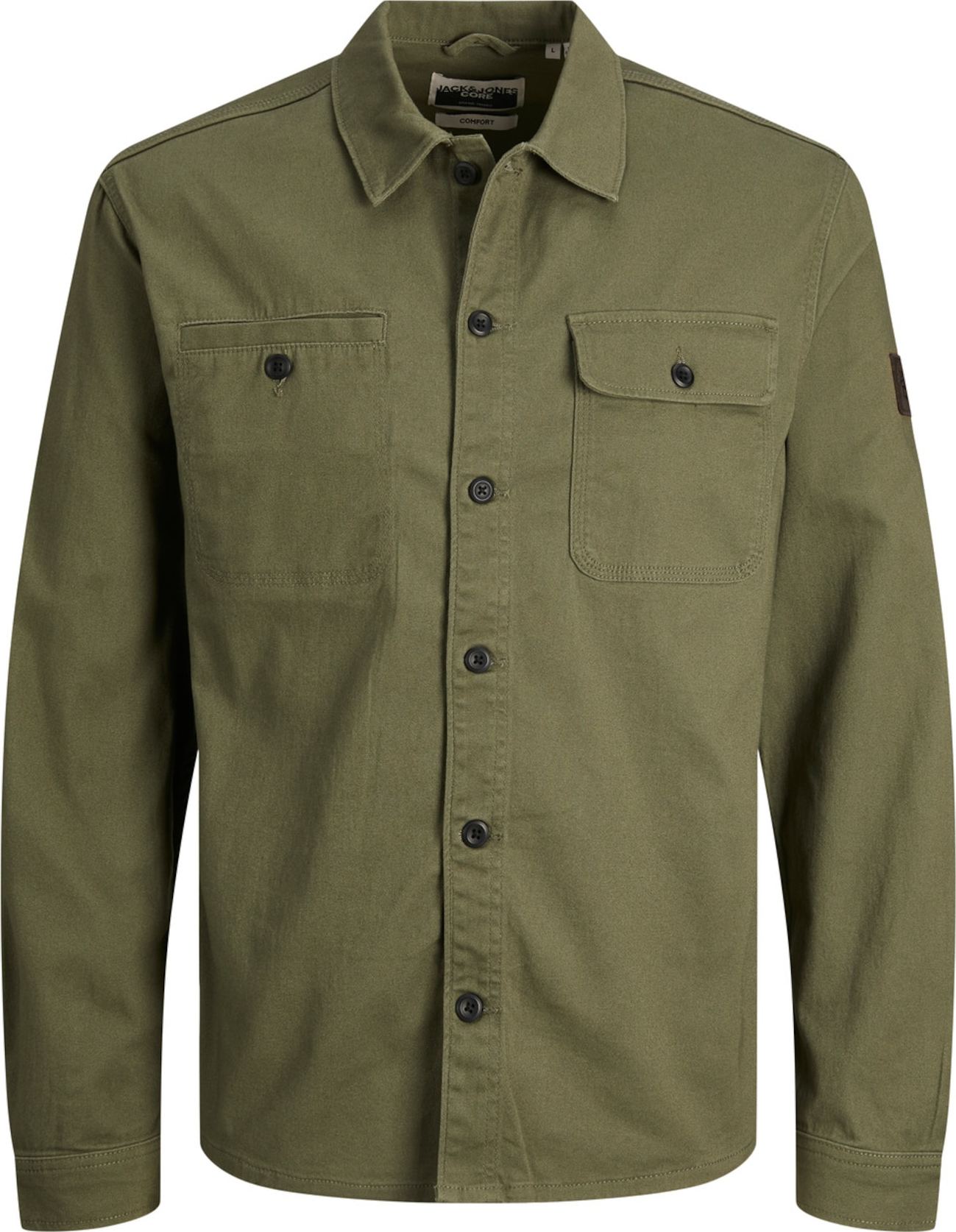 JACK & JONES Přechodná bunda 'Ben' khaki