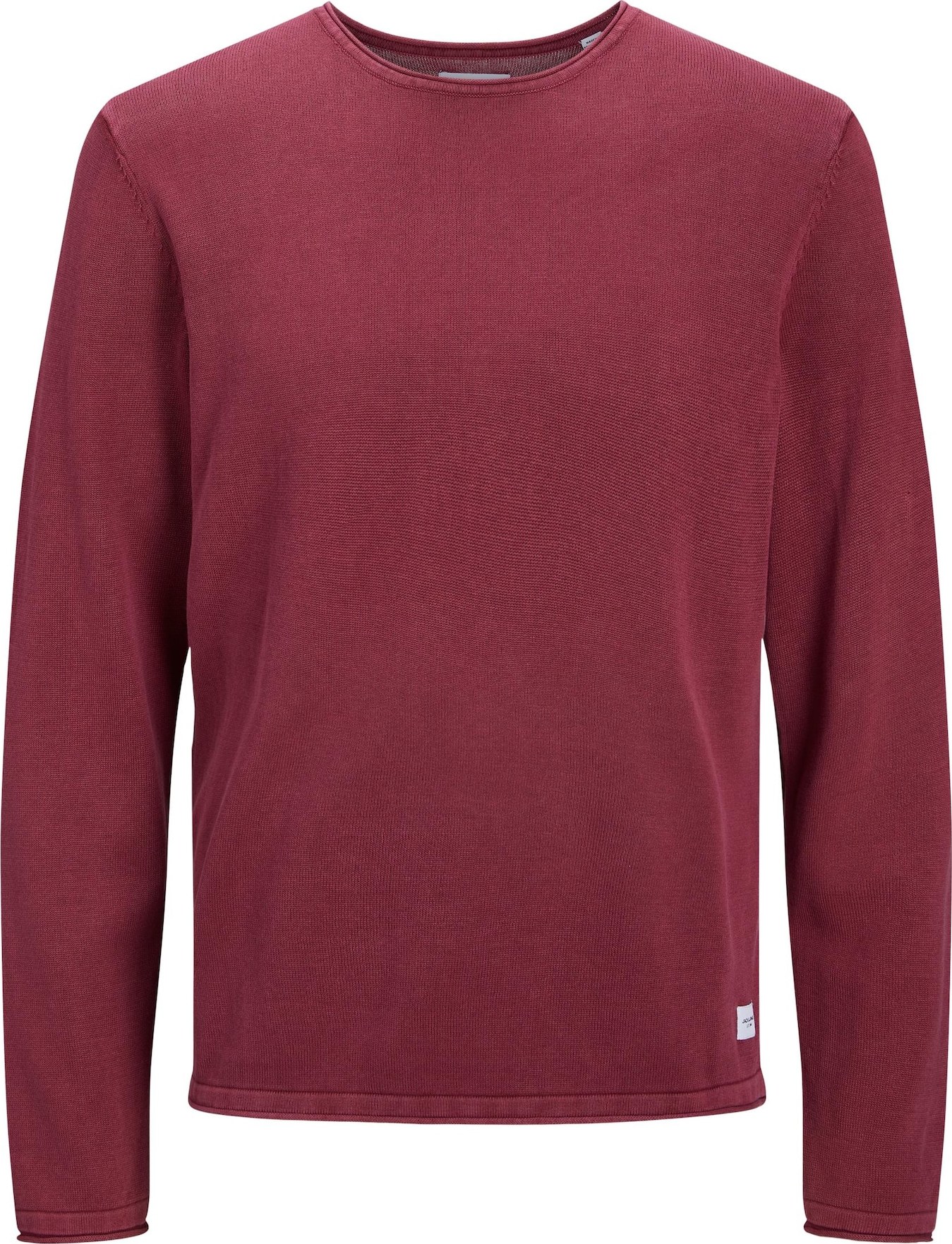 JACK & JONES Svetr 'LEO' burgundská červeň