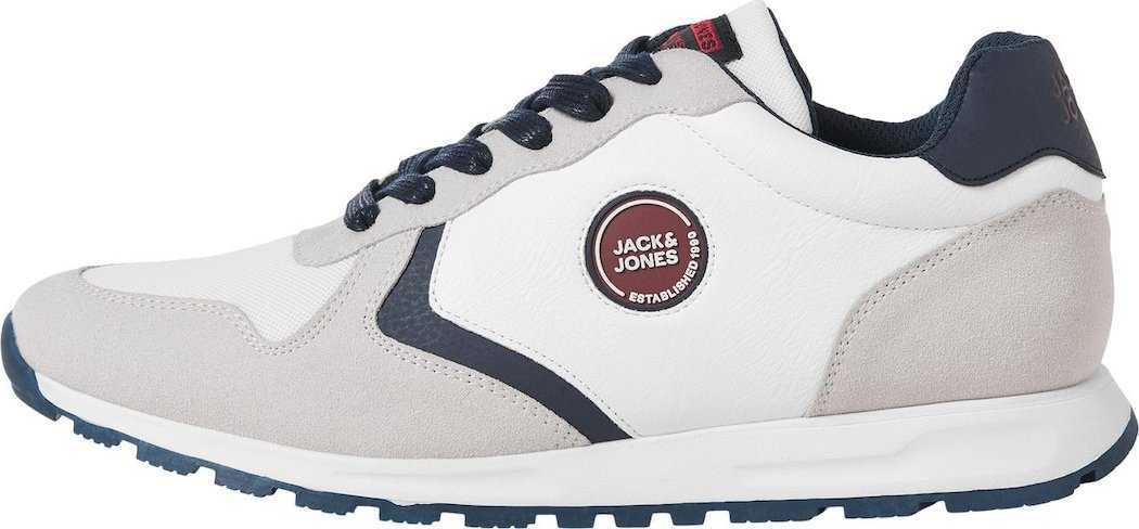 JACK & JONES Tenisky 'TANE' námořnická modř / světle šedá / bílá