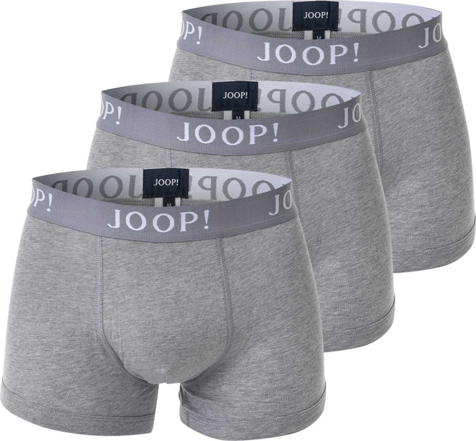 JOOP! Boxerky kámen / bílá