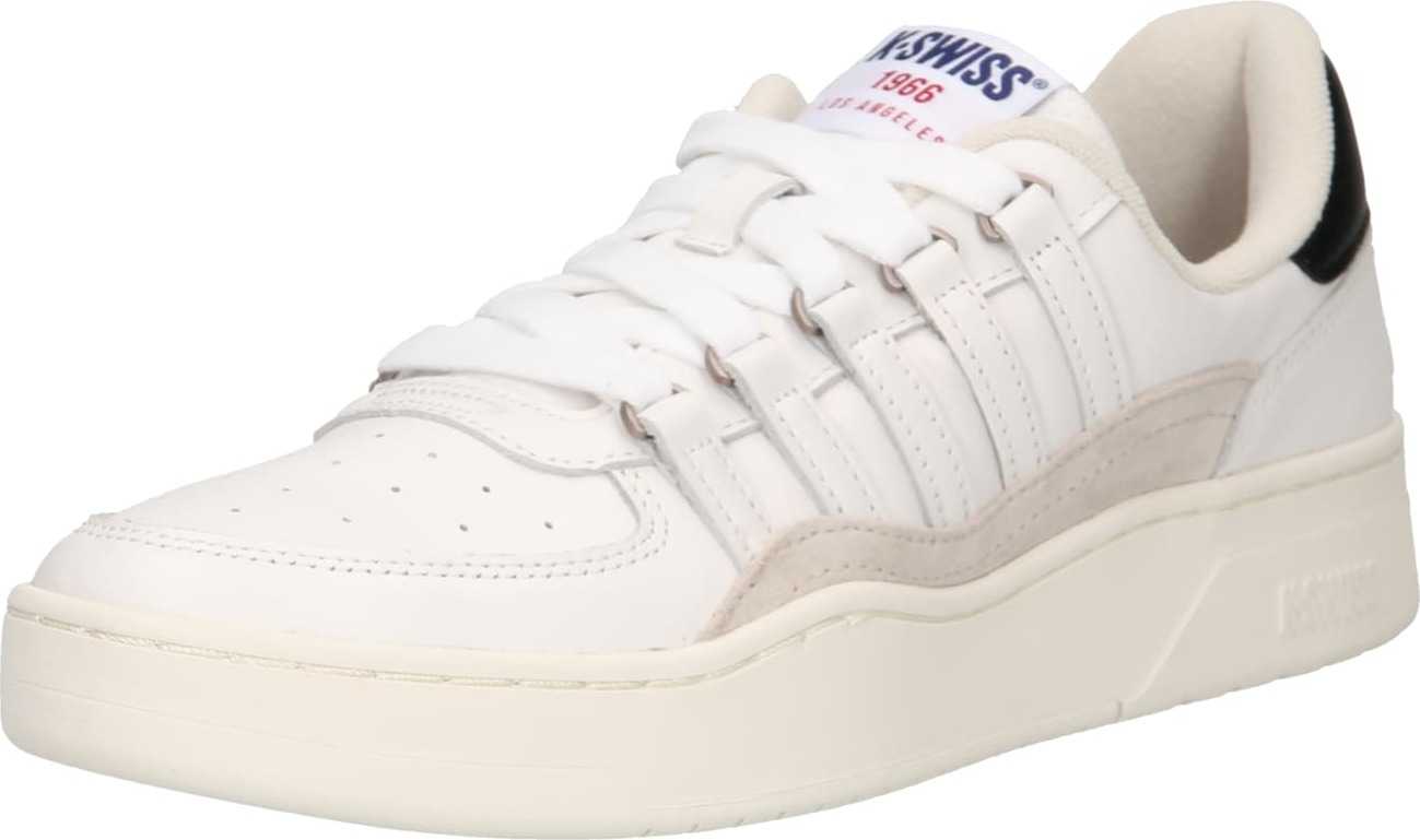 K-SWISS Tenisky 'Cannoncourt' světle béžová / černá / bílá