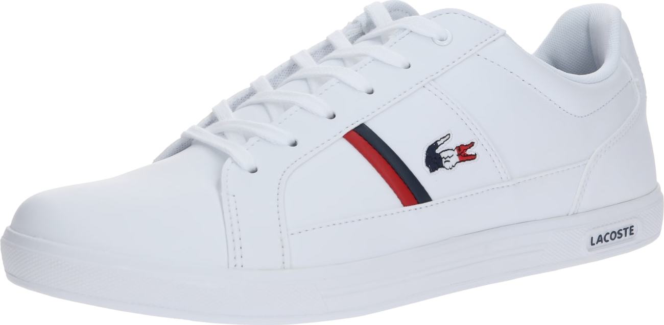 LACOSTE Tenisky 'Europa' námořnická modř / červená / bílá