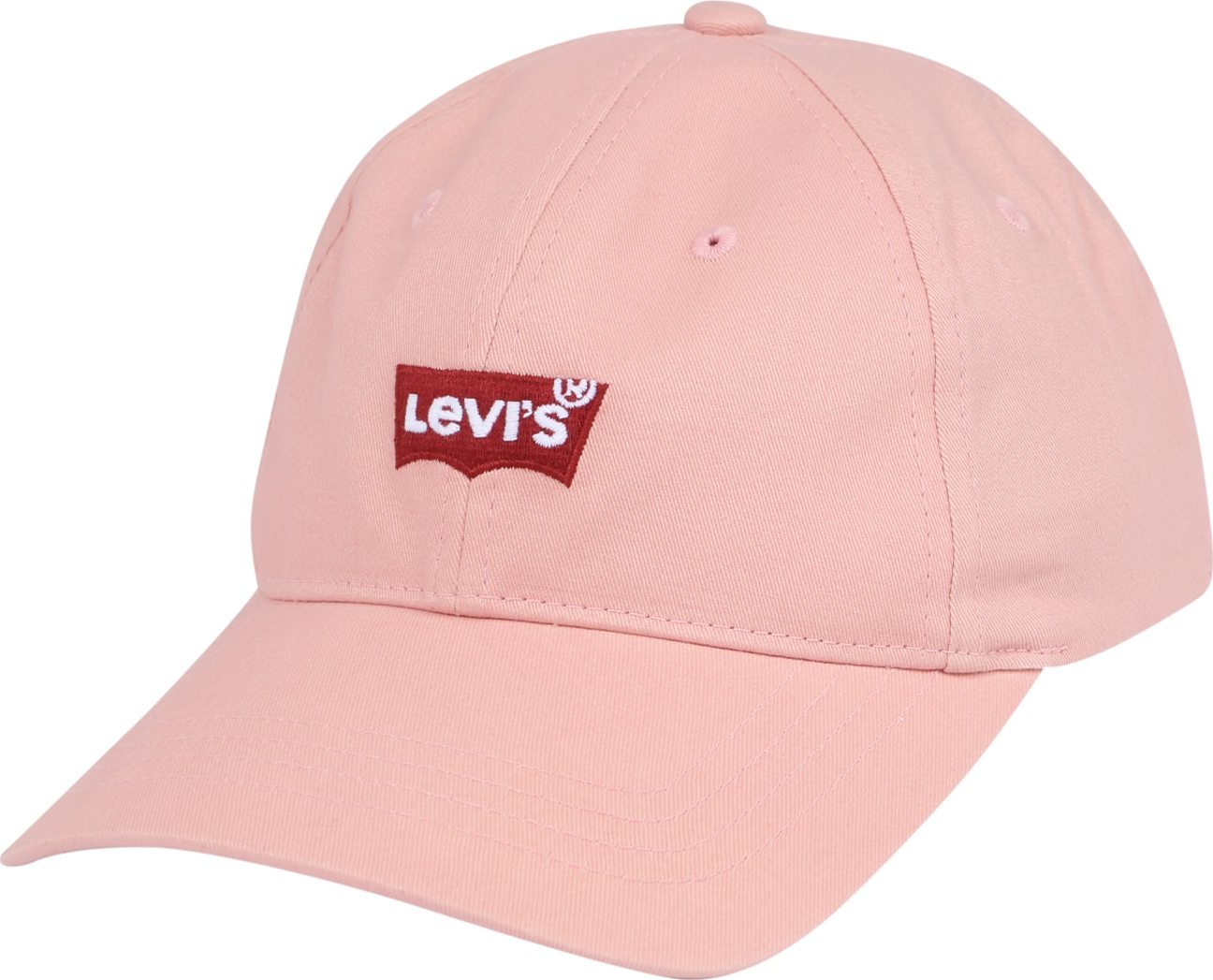 LEVI'S Čepice světle růžová / karmínově červené / bílá