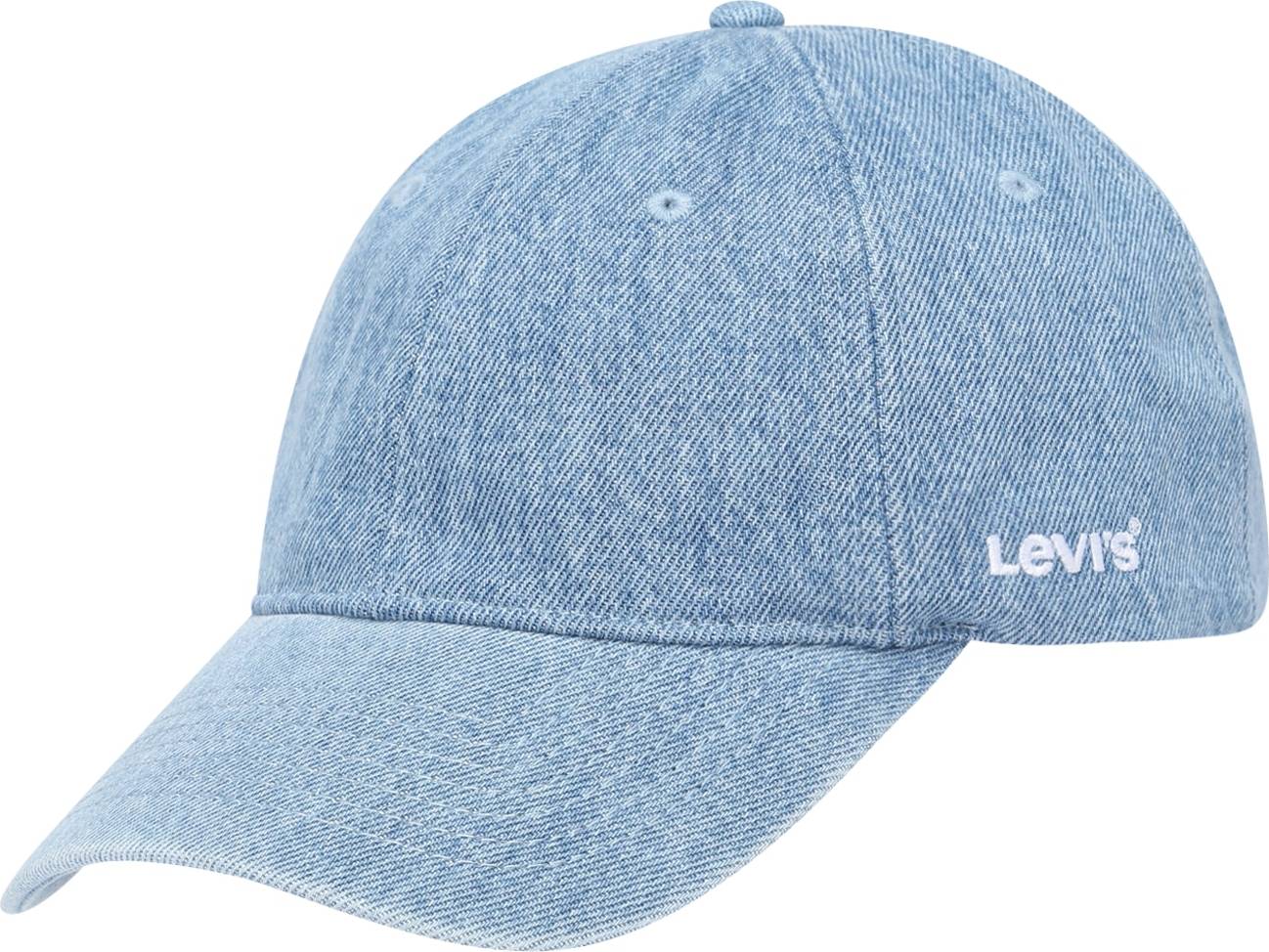 LEVI'S Čepice světlemodrá / bílá