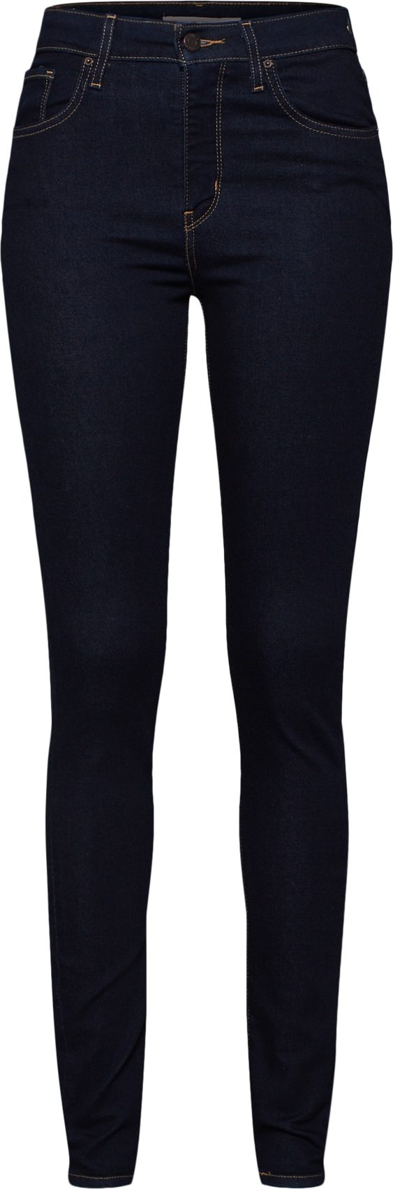 LEVI'S Džíny '721 HIGH RISE SKINNY DARK INDIGO - FLAT FINISH' modrá džínovina