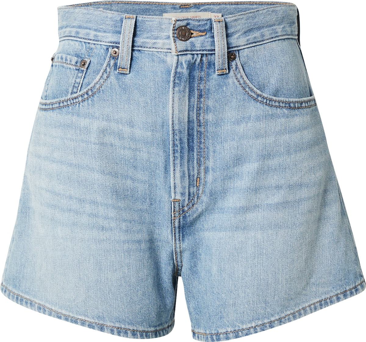 LEVI'S Džíny 'HIGH LOOSE SHORT' modrá džínovina