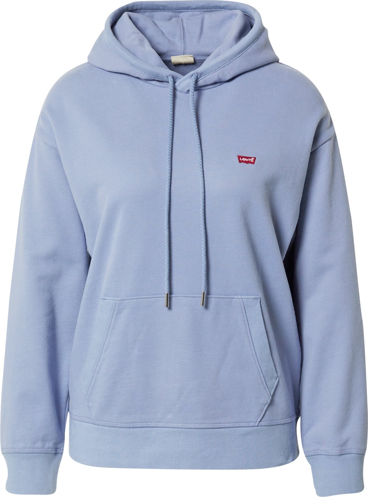 LEVI'S Mikina 'STANDARD HOODIE BLUES' světlemodrá / červená / bílá