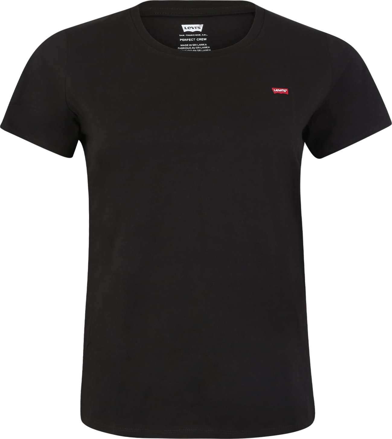 Levi's® Plus Tričko 'PL THE PERFECT TEE BLACKS' černá