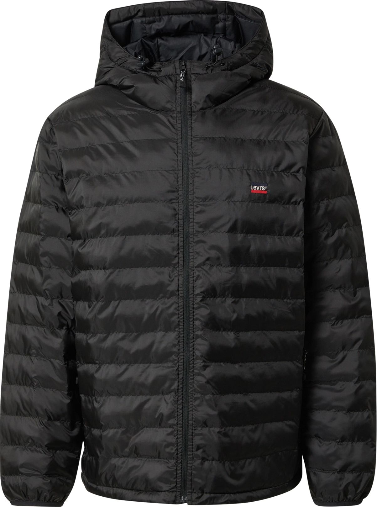 LEVI'S Přechodná bunda 'PRESIDIO PKBL HOODED JKT BLACKS' černá