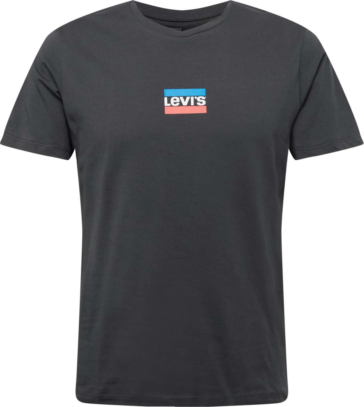 LEVI'S Tričko 'GRAPHIC CREWNECK TEE MULTI-COLOR' šedá