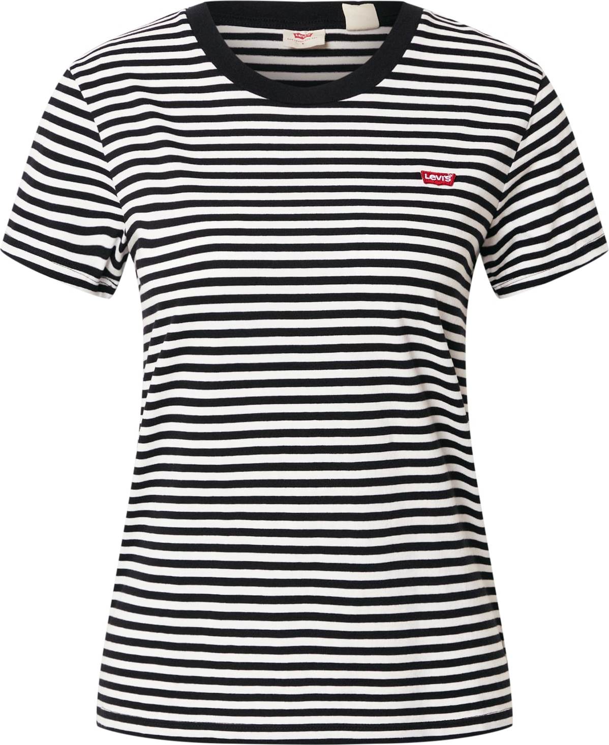 LEVI'S Tričko 'PERFECT TEE MULTI-COLOR' černá / bílá