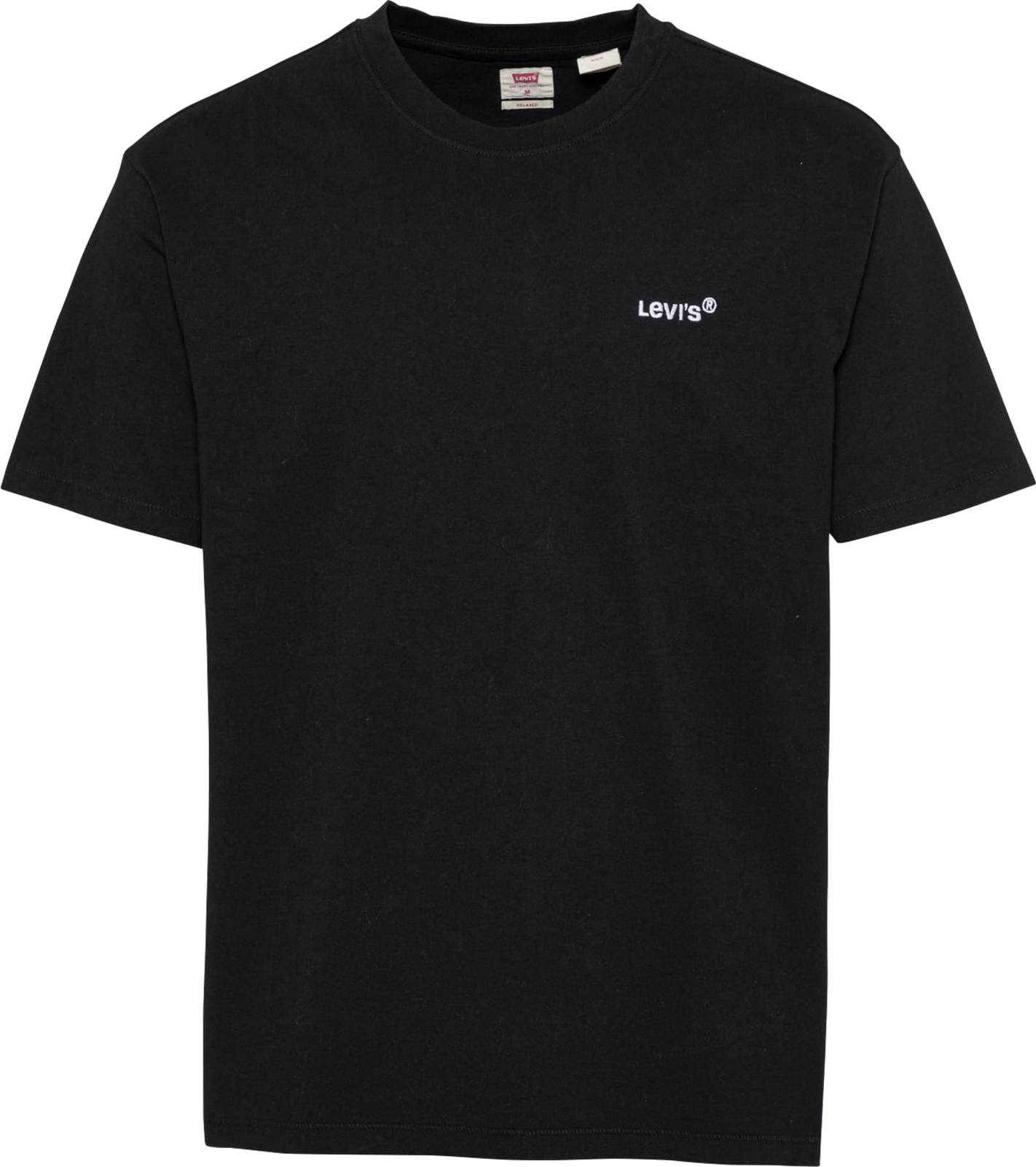 LEVI'S Tričko 'RED TAB VINTAGE TEE BLACKS' černá / bílá