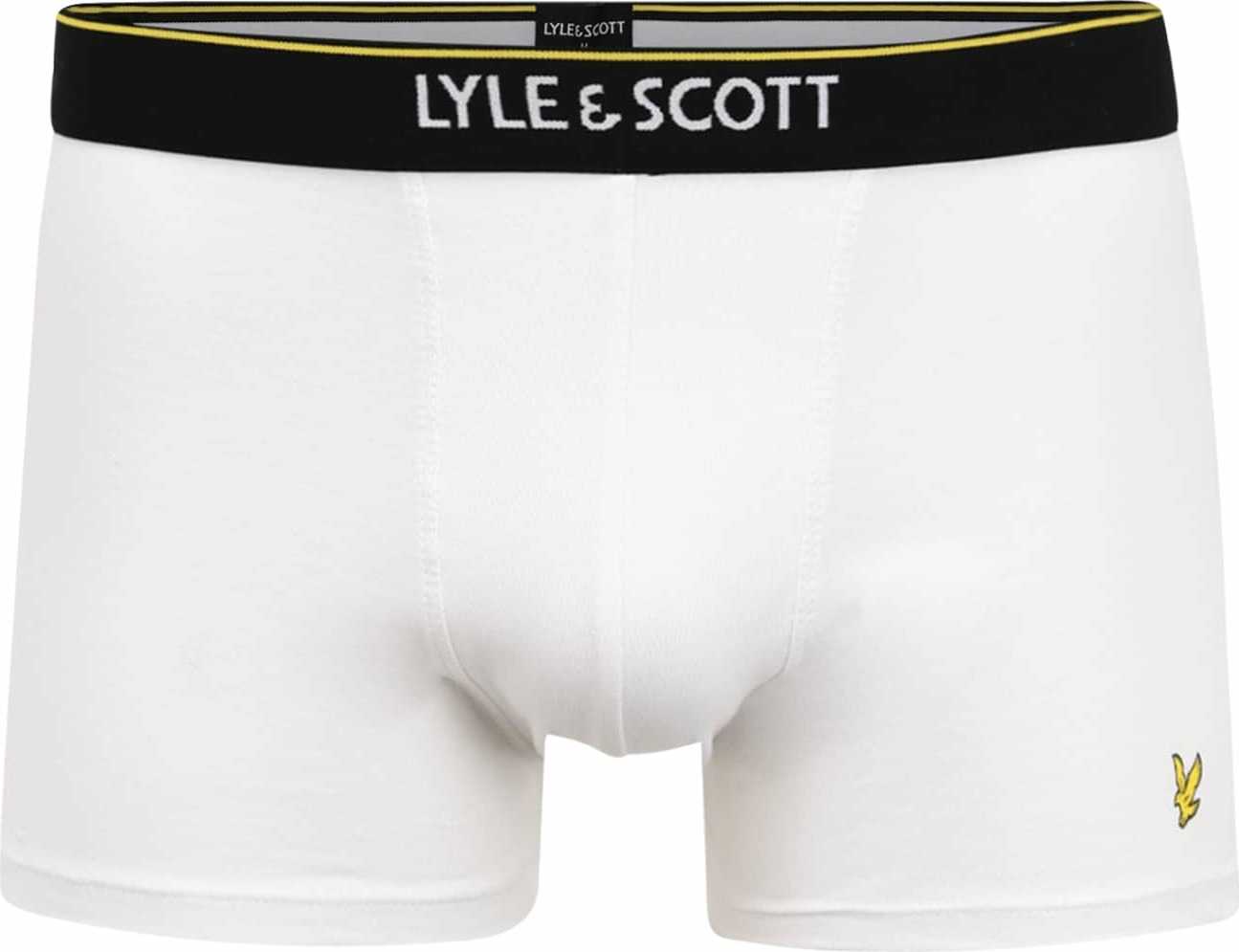 Lyle & Scott Boxerky 'JACKSON' černá / bílá