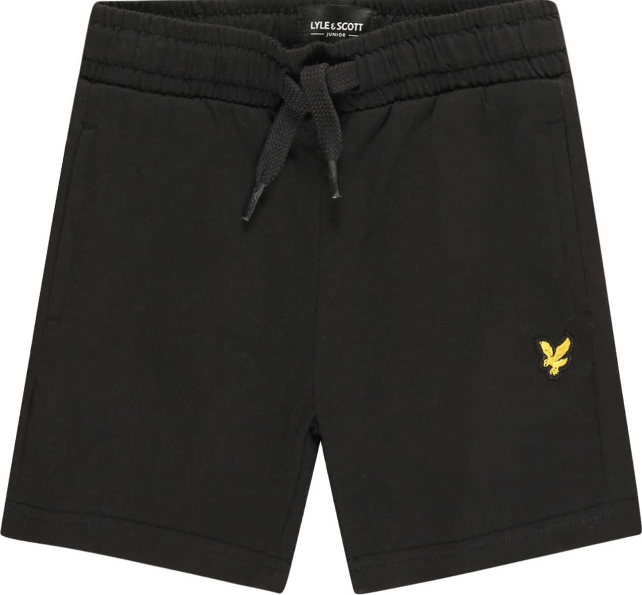 Lyle & Scott Kalhoty žlutá / černá