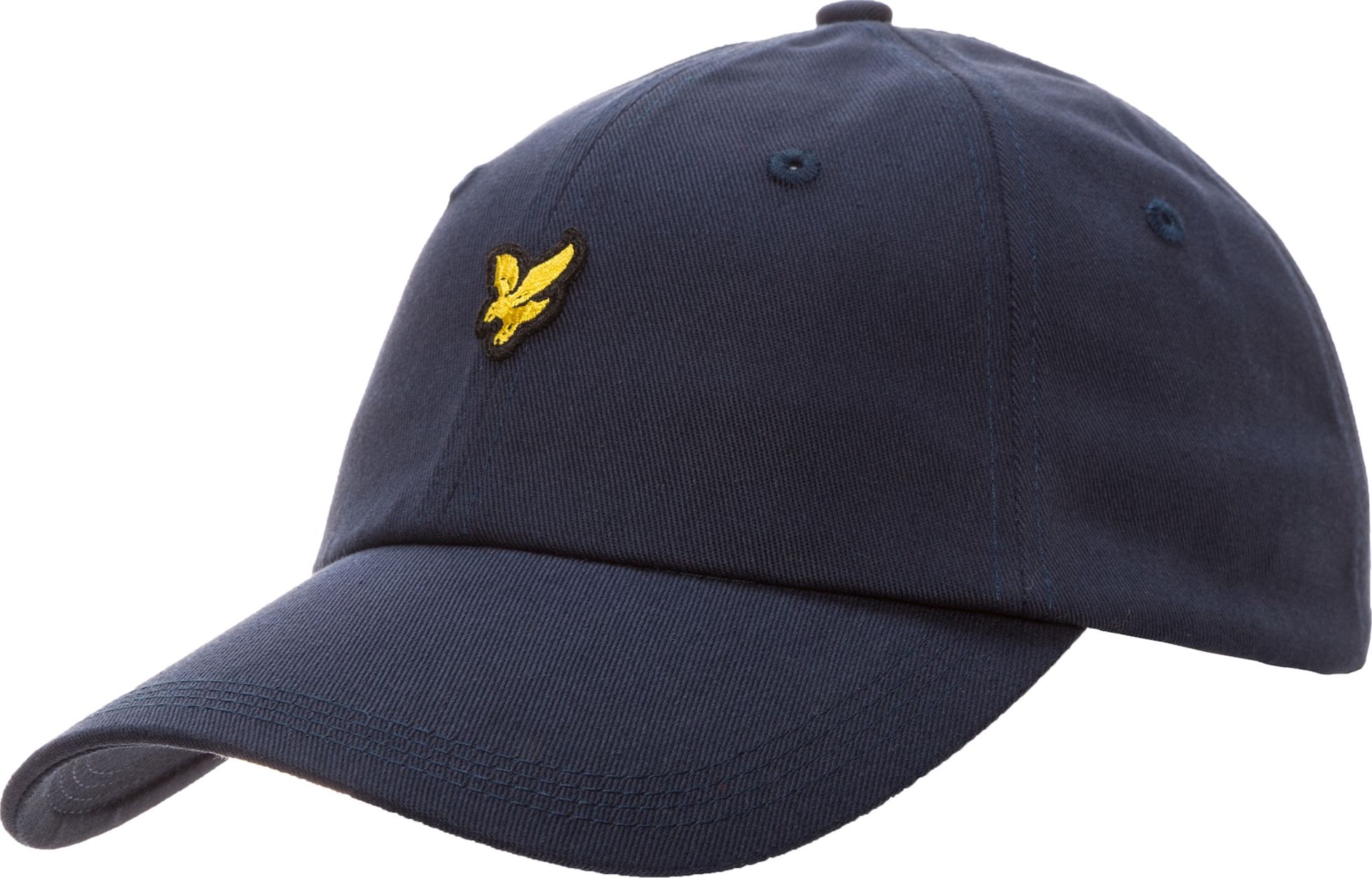 Lyle & Scott Kšiltovka marine modrá / zlatě žlutá