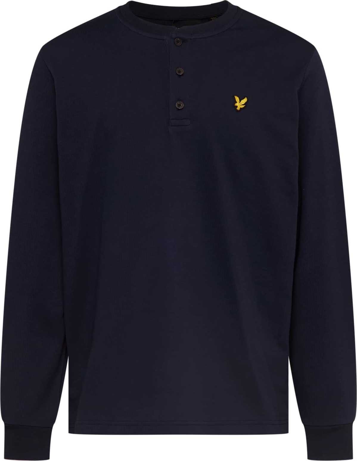 Lyle & Scott Mikina námořnická modř / žlutá