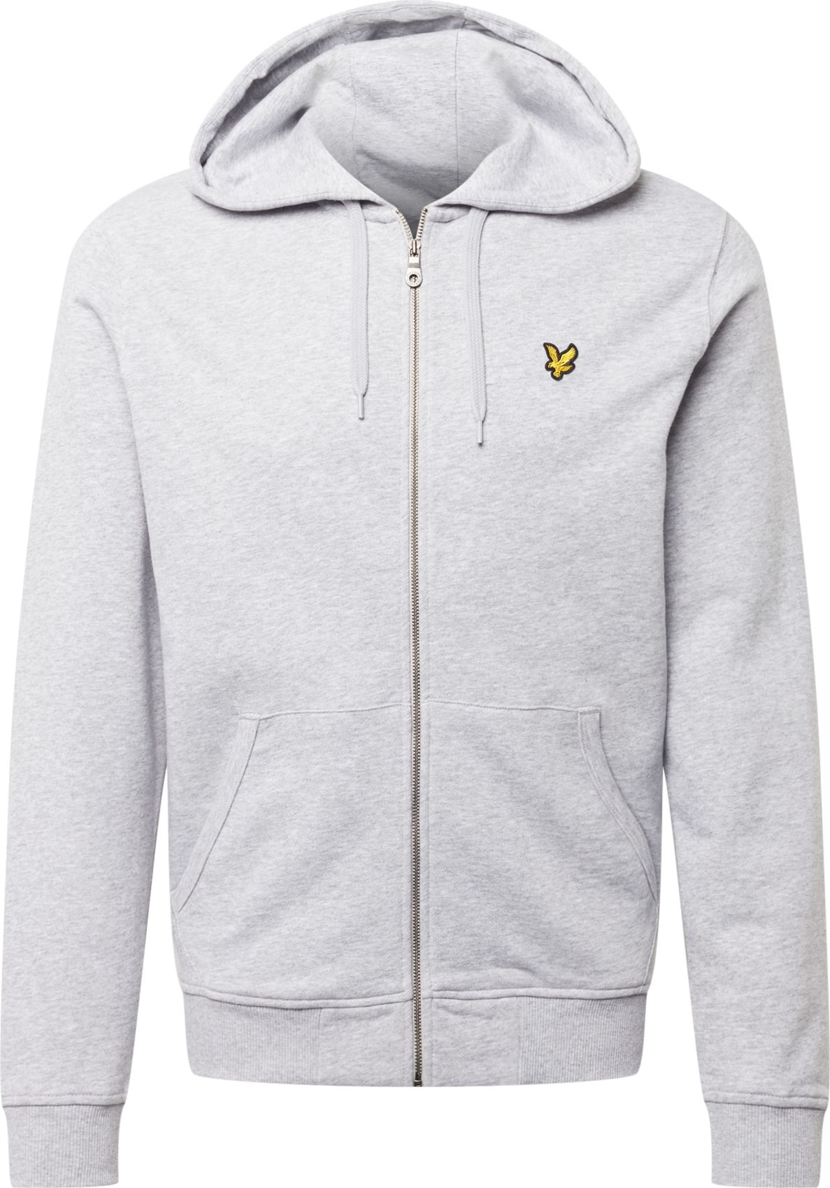 Lyle & Scott Mikina zlatě žlutá / světle šedá / černá