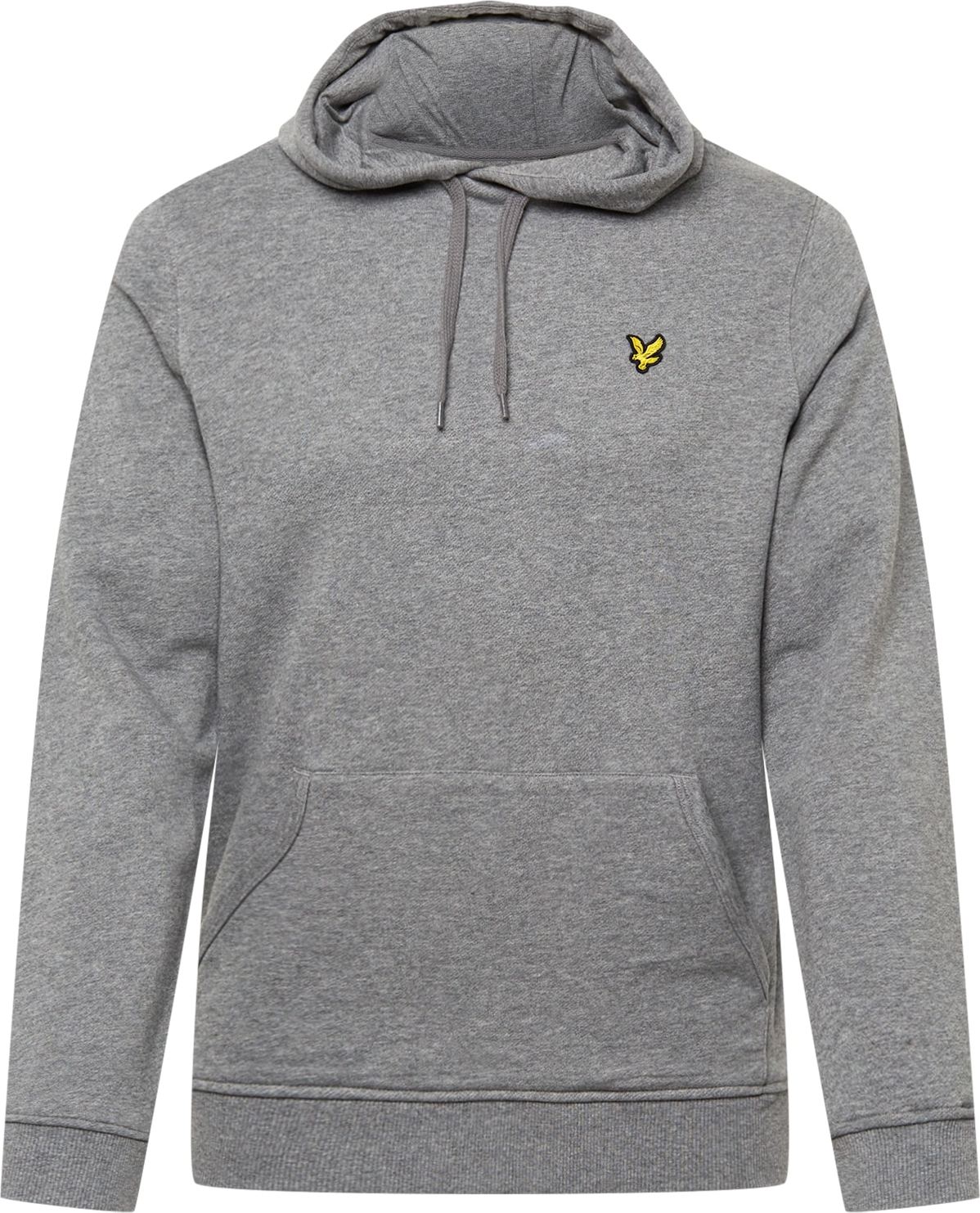 Lyle & Scott Mikina žlutá / šedý melír / černá