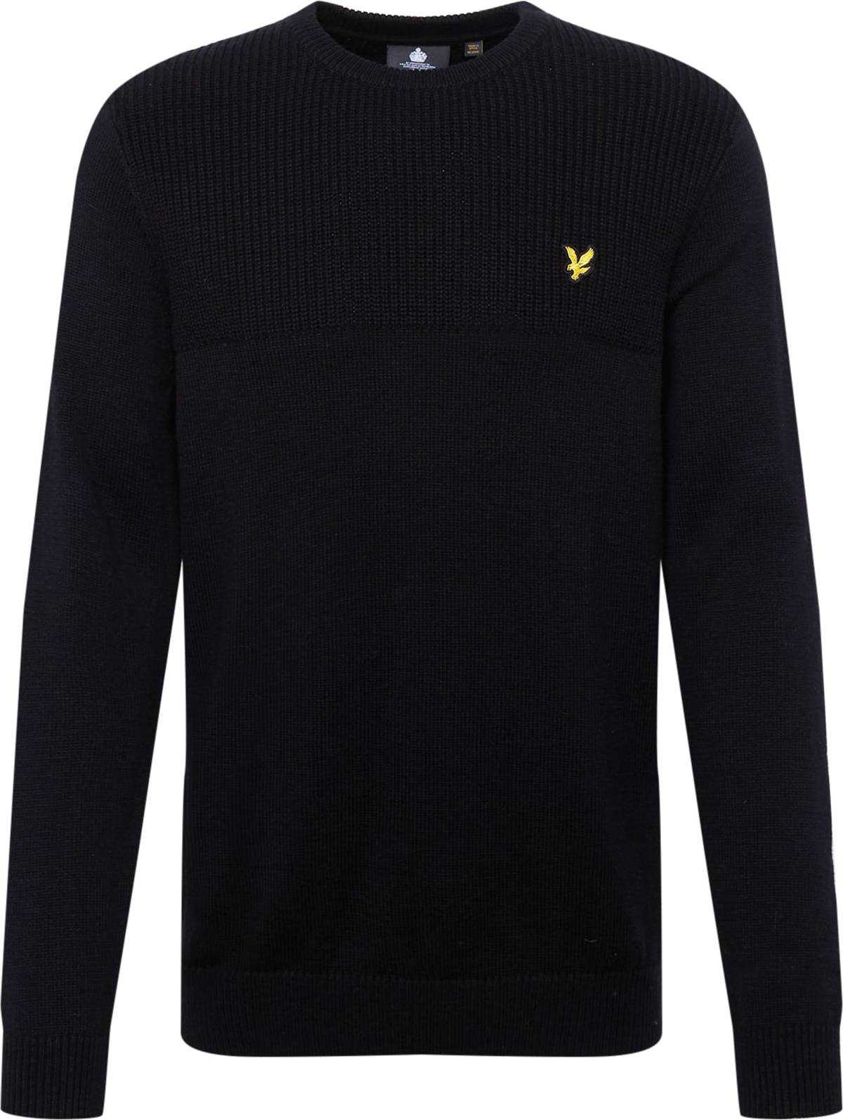 Lyle & Scott Svetr 'Chunky' černá