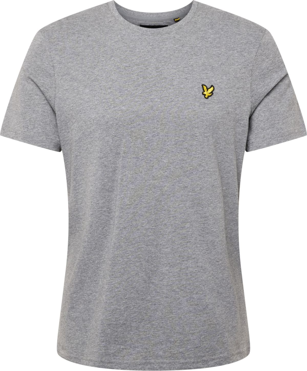 Lyle & Scott Tričko šedý melír