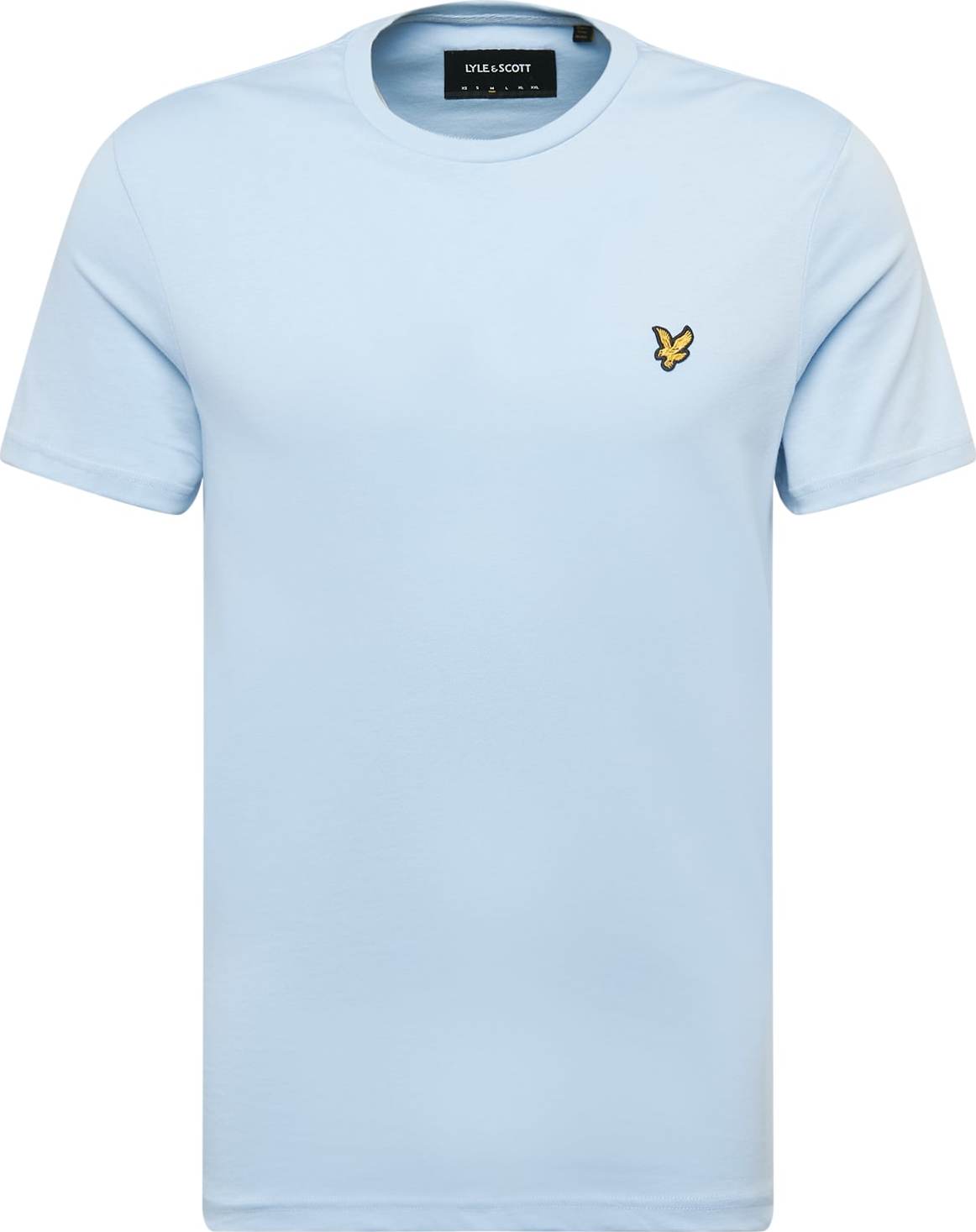 Lyle & Scott Tričko světlemodrá / zlatě žlutá / černá